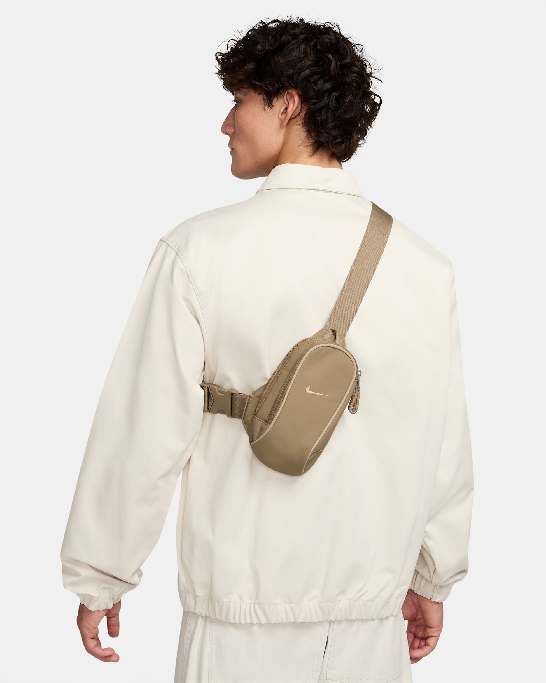 Nike Sportswear Essentials Crossbody Bag (1L) - Khaki/Sanddrift/Sanddrift
