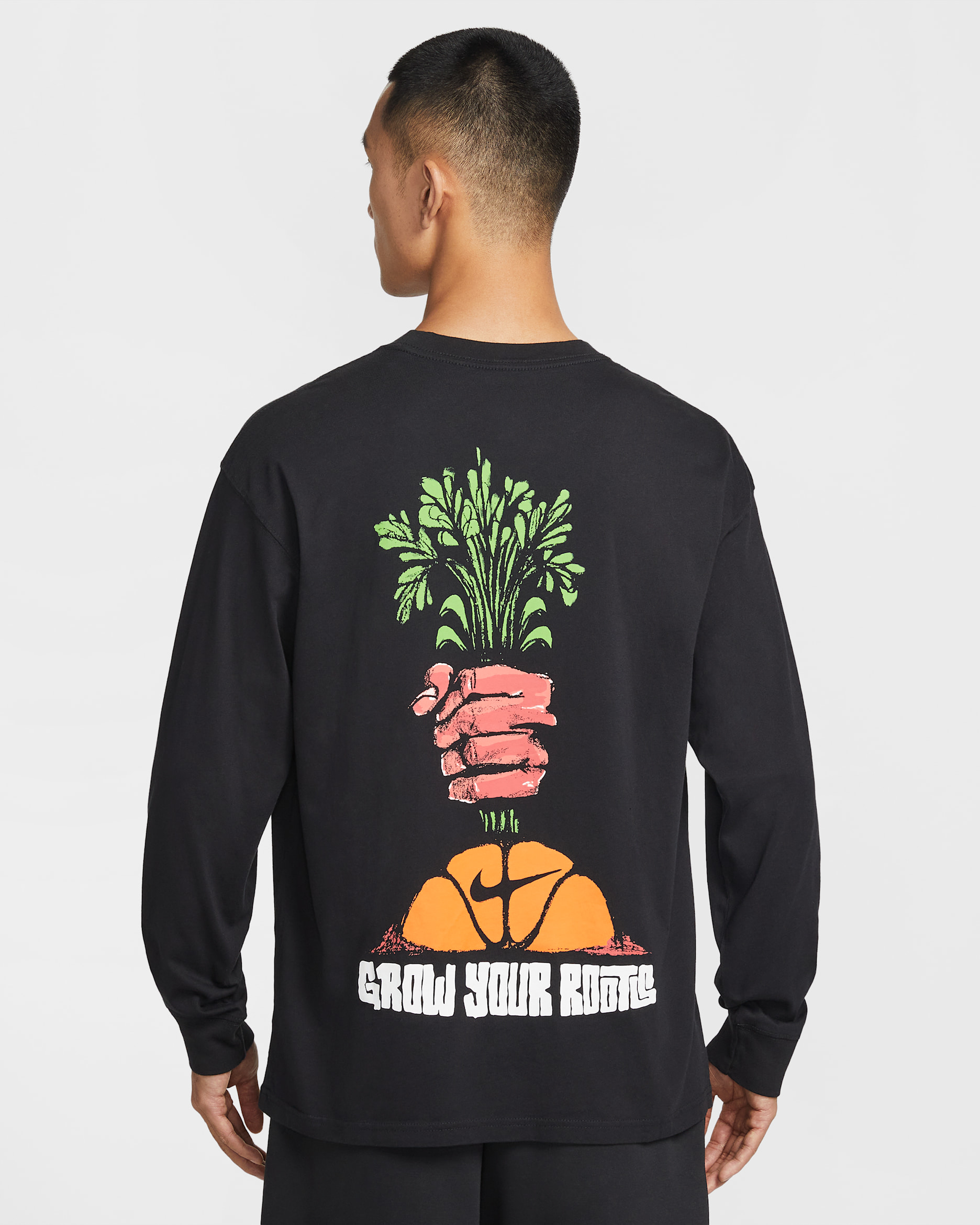 Nike Essential Men's Basketball Long-Sleeve T-Shirt - Black