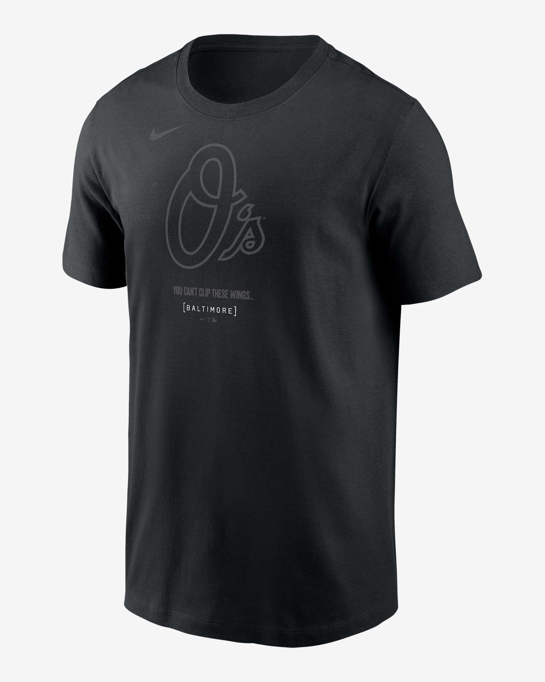 Baltimore Orioles City Connect Logo Men's Nike MLB T-Shirt - Black