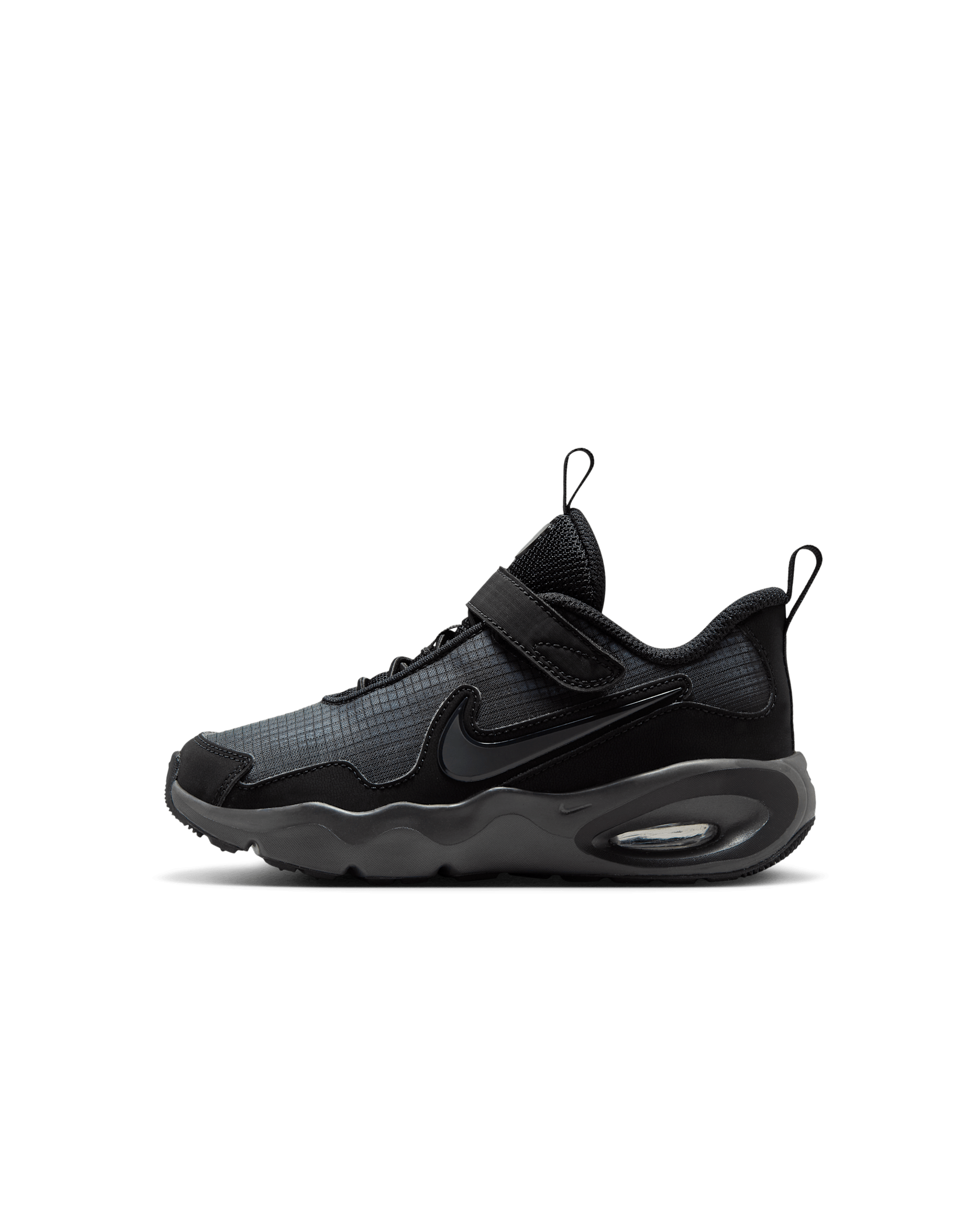 Tenis para niños de preescolar Nike Air Max Nova - Negro/Gris azulado/Gris lobo/Antracita