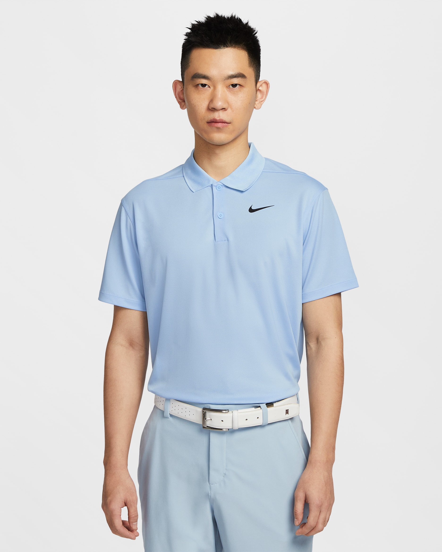 Nike Dri-FIT Victory Men's Golf Polo - Psychic Blue/Black