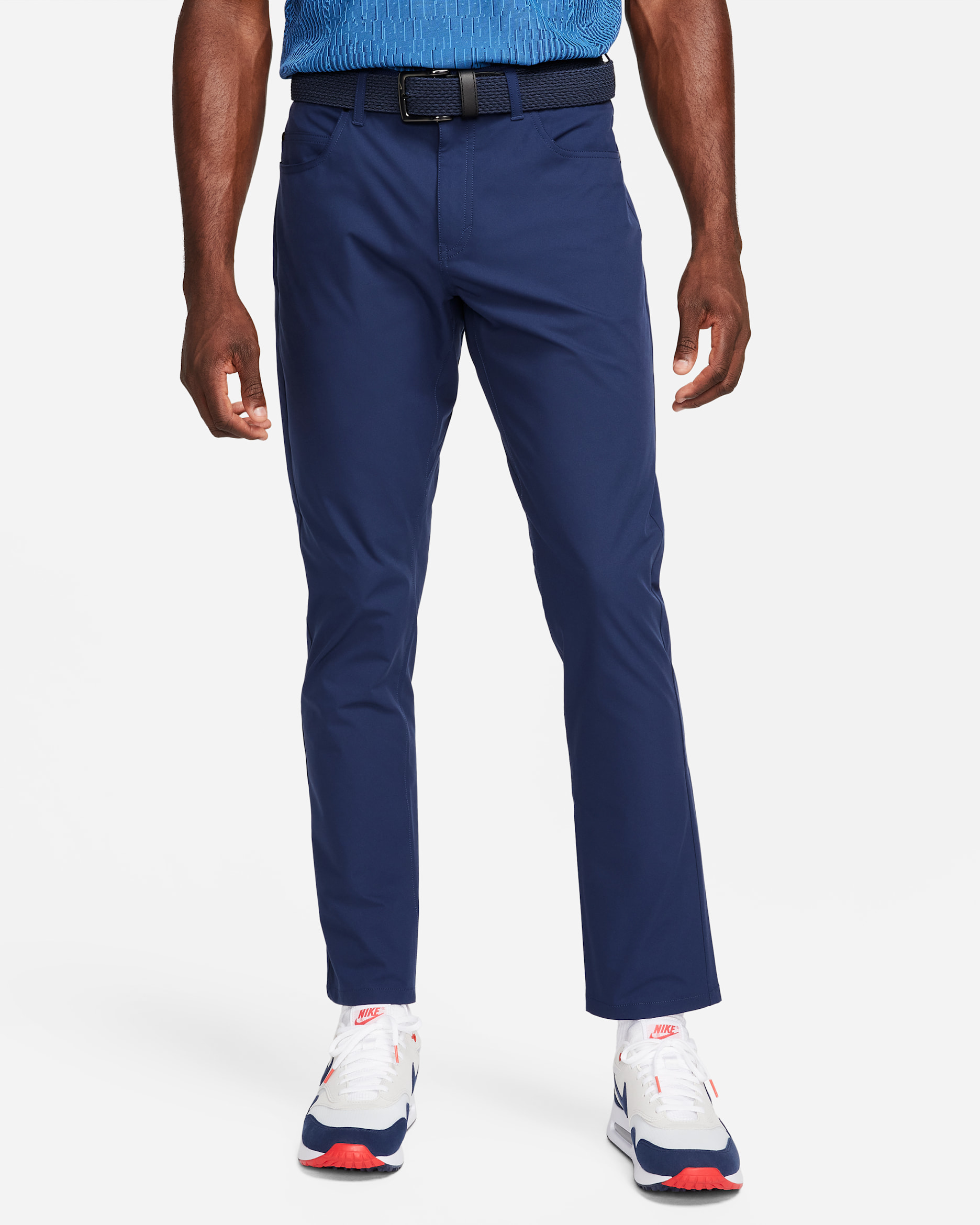 Nike Tour Men's 5-Pocket Slim Golf Pants - Midnight Navy/Black