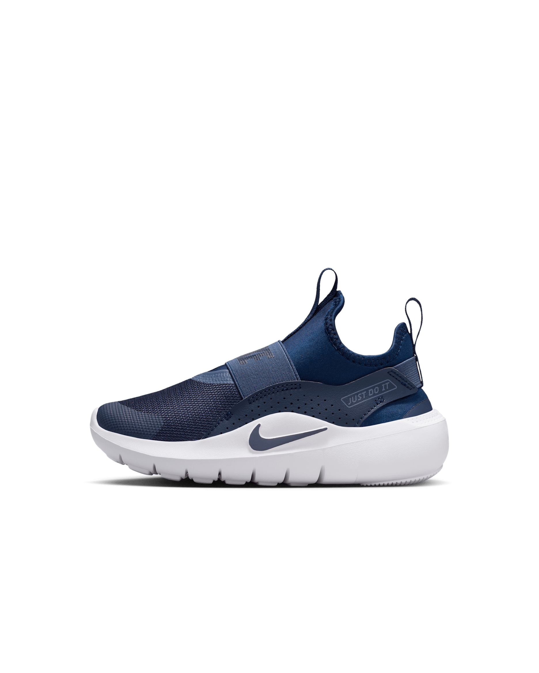 Tenis para niños de preescolar Nike Flex Runner 4 - Azul marino medianoche/Azul vacío/Negro/Azul marino medianoche