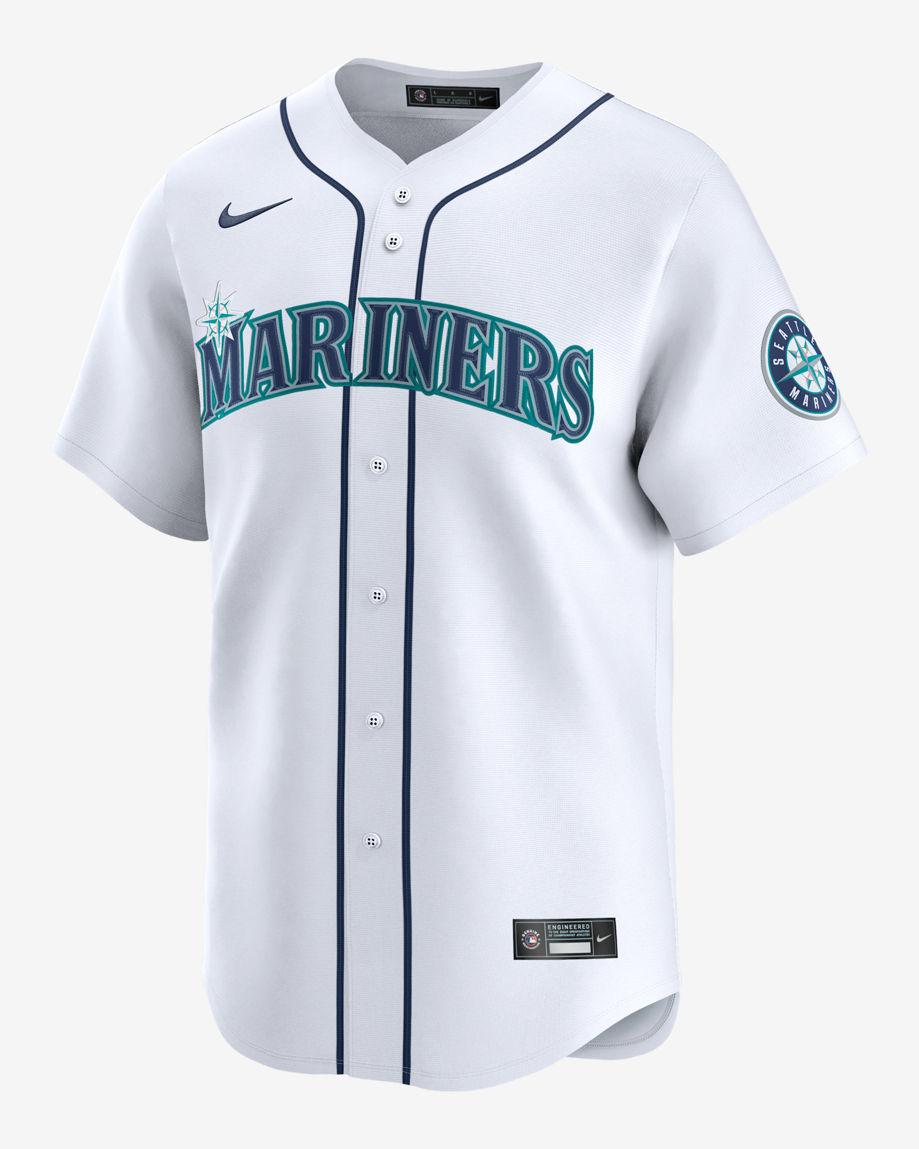 Jersey Nike Dri-FIT ADV de la MLB Limited para hombre Mitch Haniger Seattle Mariners - Blanco