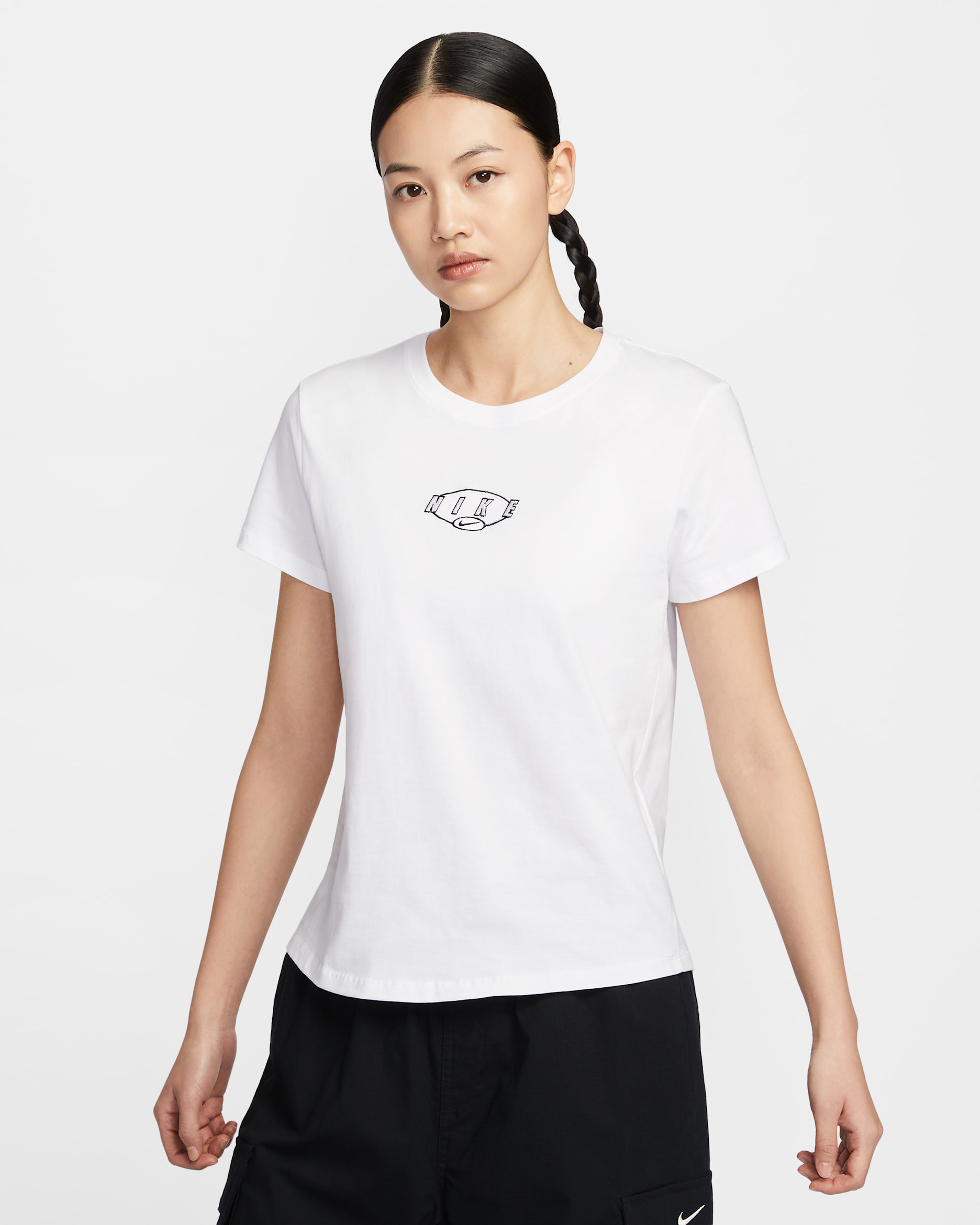 Nike Sportswear Club Women's Short-Sleeve Tee - White