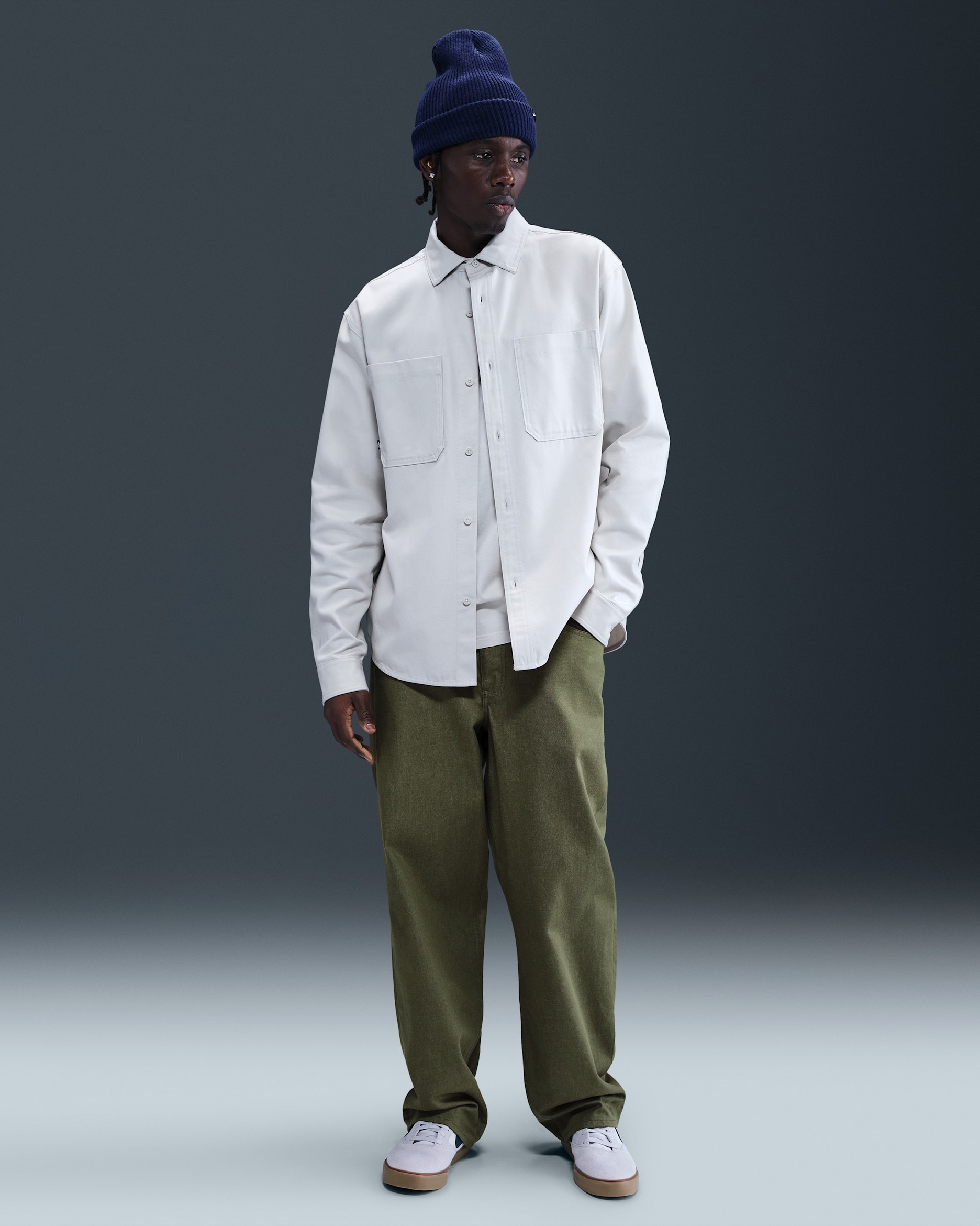 Nike SB Men's Loose Denim Skate Pants - Medium Olive