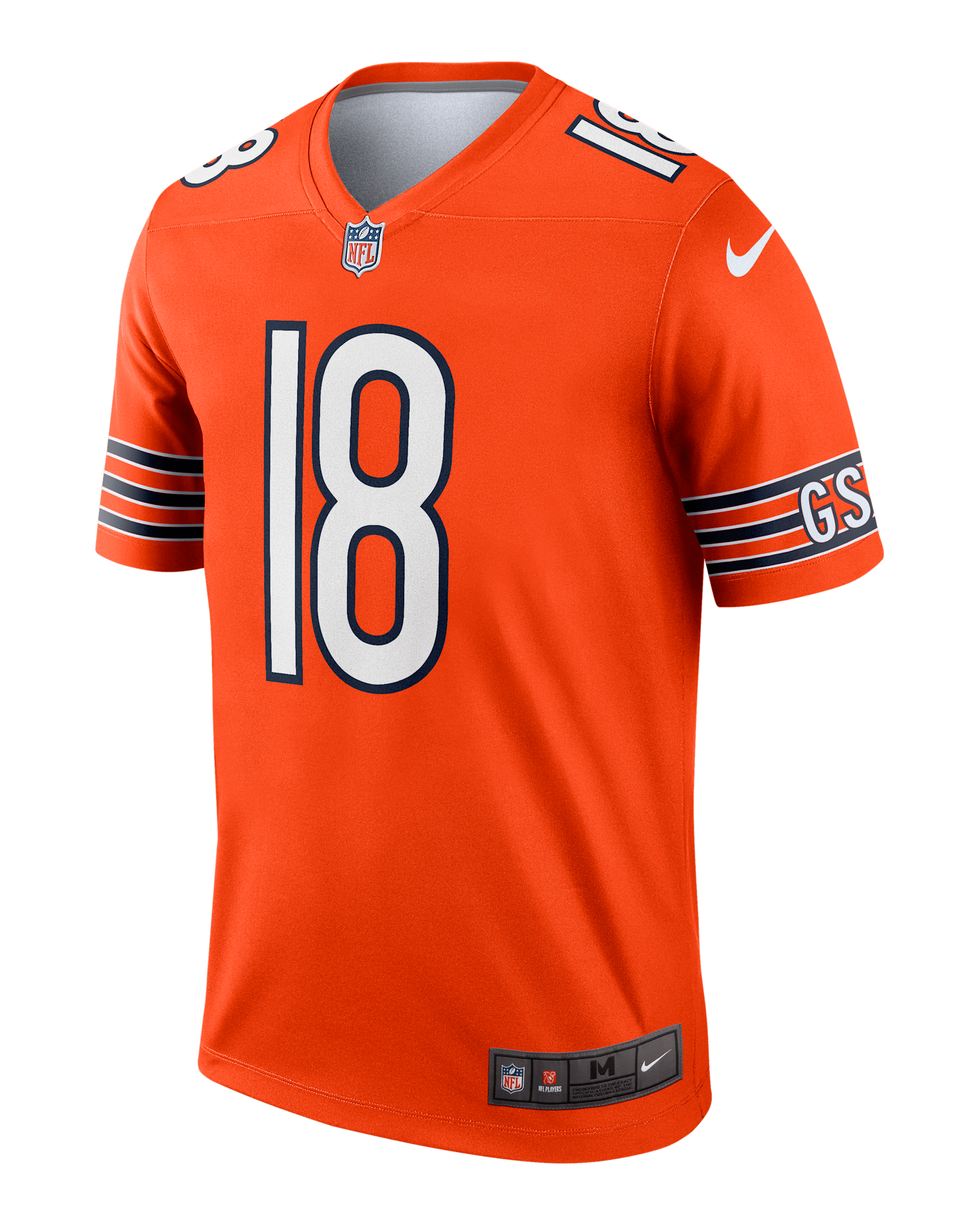 Caleb Williams Chicago Bears Men's Nike Dri-FIT NFL Legend Jersey - Orange