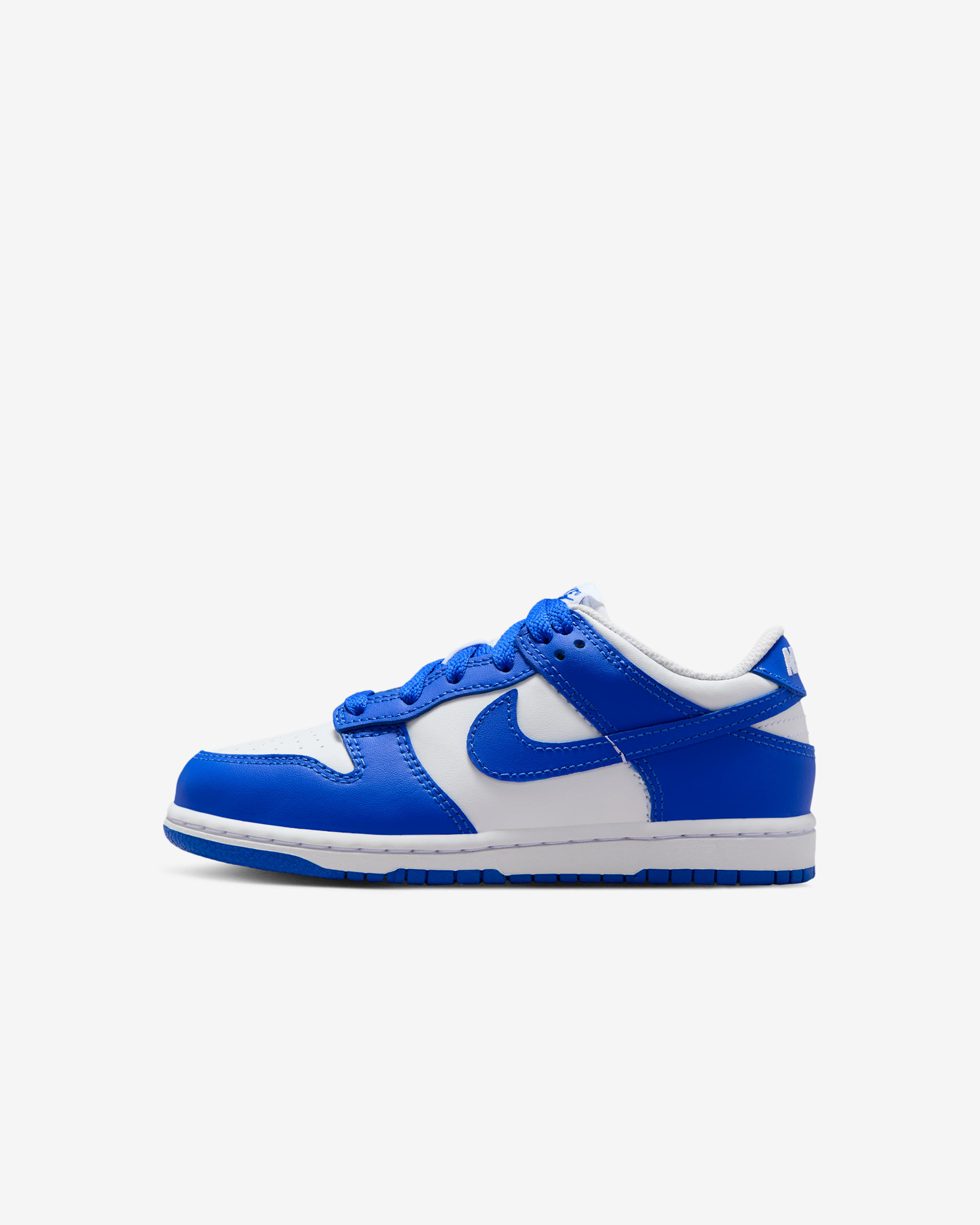 Skor Nike Dunk Low för barn - Vit/Hyper Royal/Hyper Royal