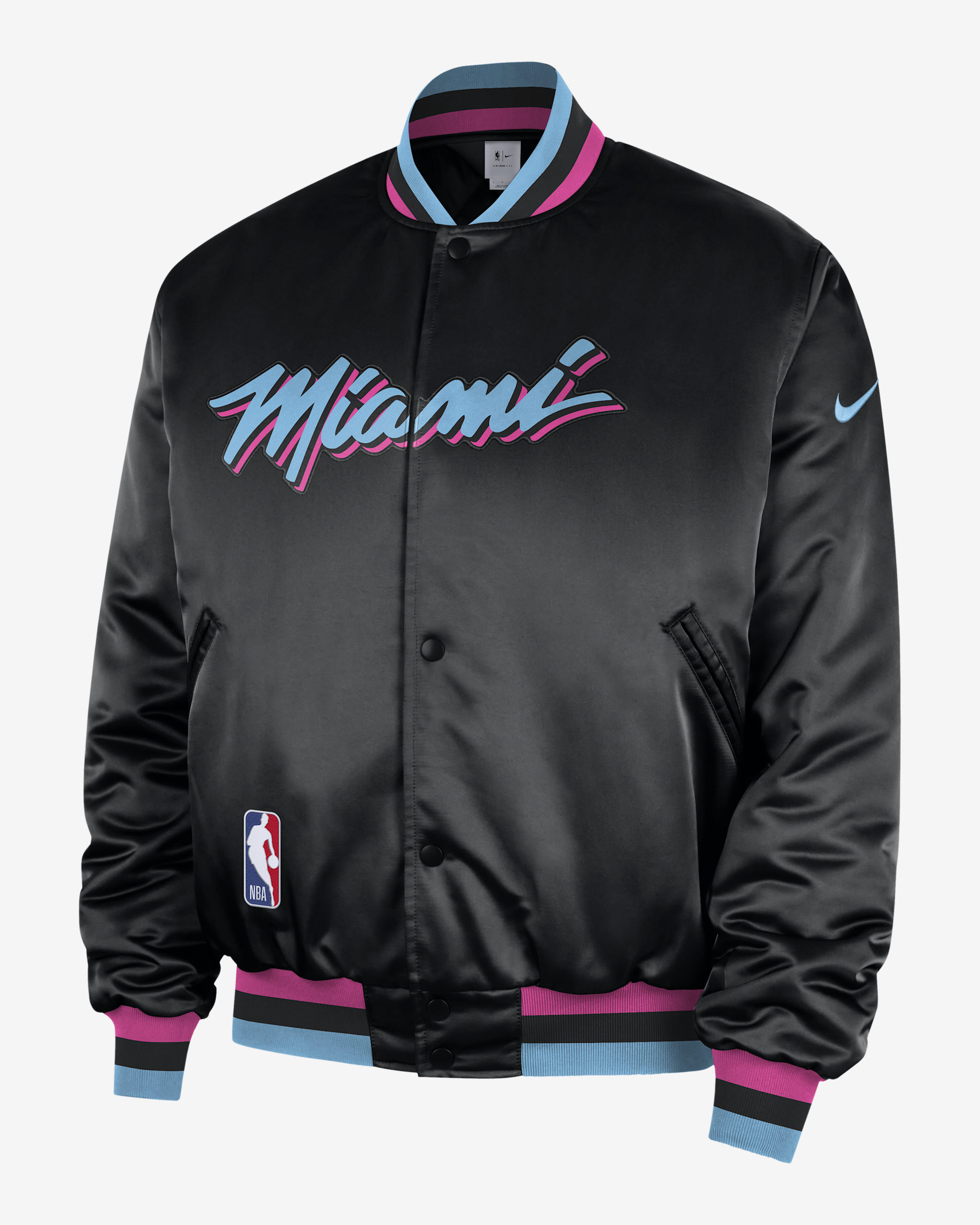 Miami Heat City Edition Men's Nike NBA Premium Jacket - Black
