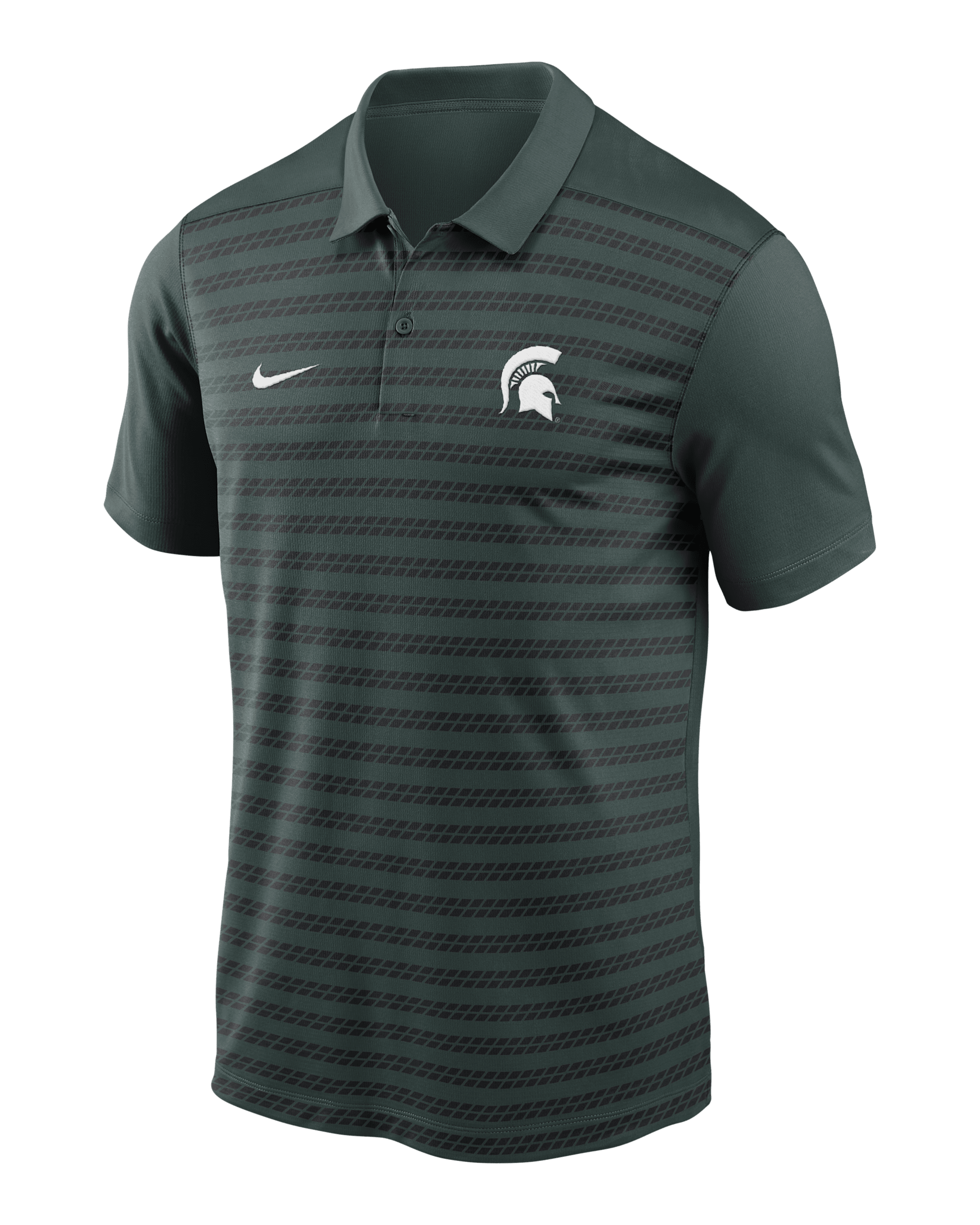 Michigan State Spartans Sideline Victory Men's Nike Dri-FIT College Polo - Green