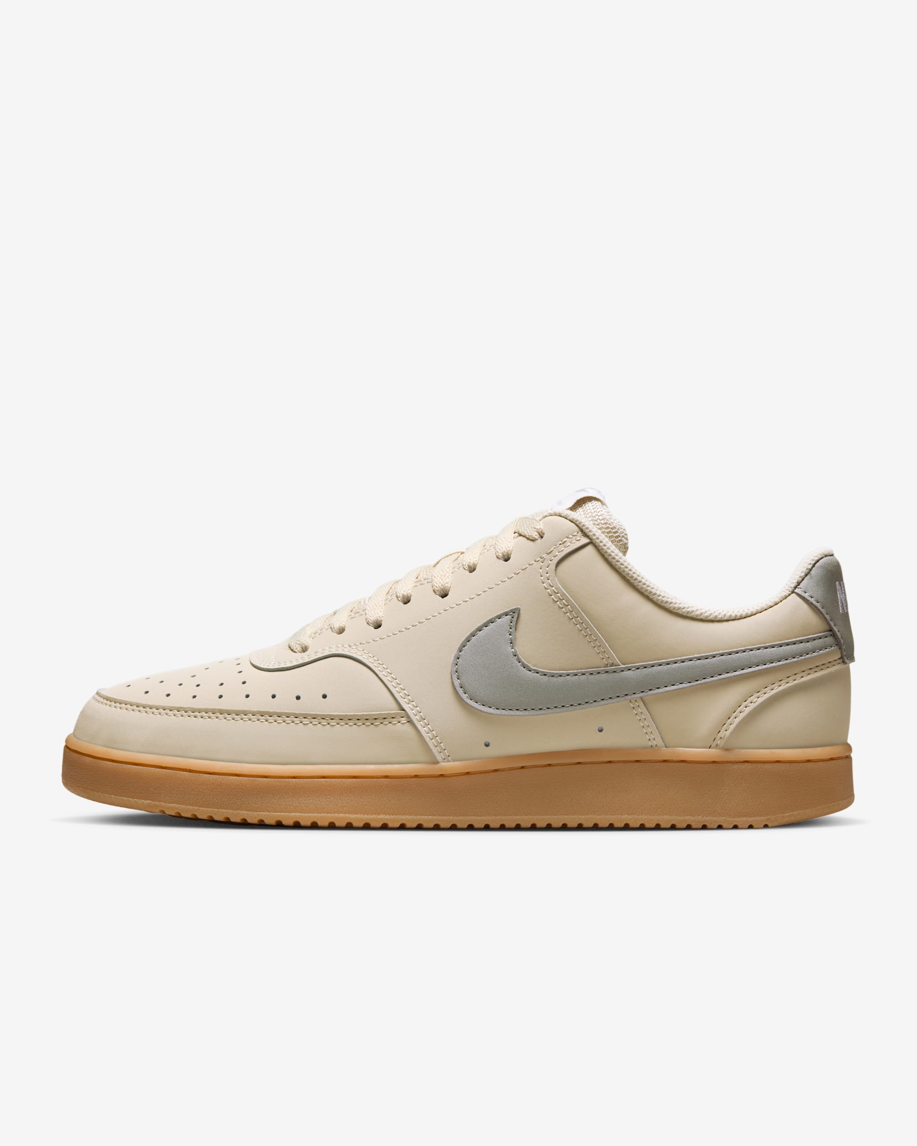 Nike Court Vision Low Herrenschuh - Light Khaki/Gum Light Brown/Sail/Spruce Fog