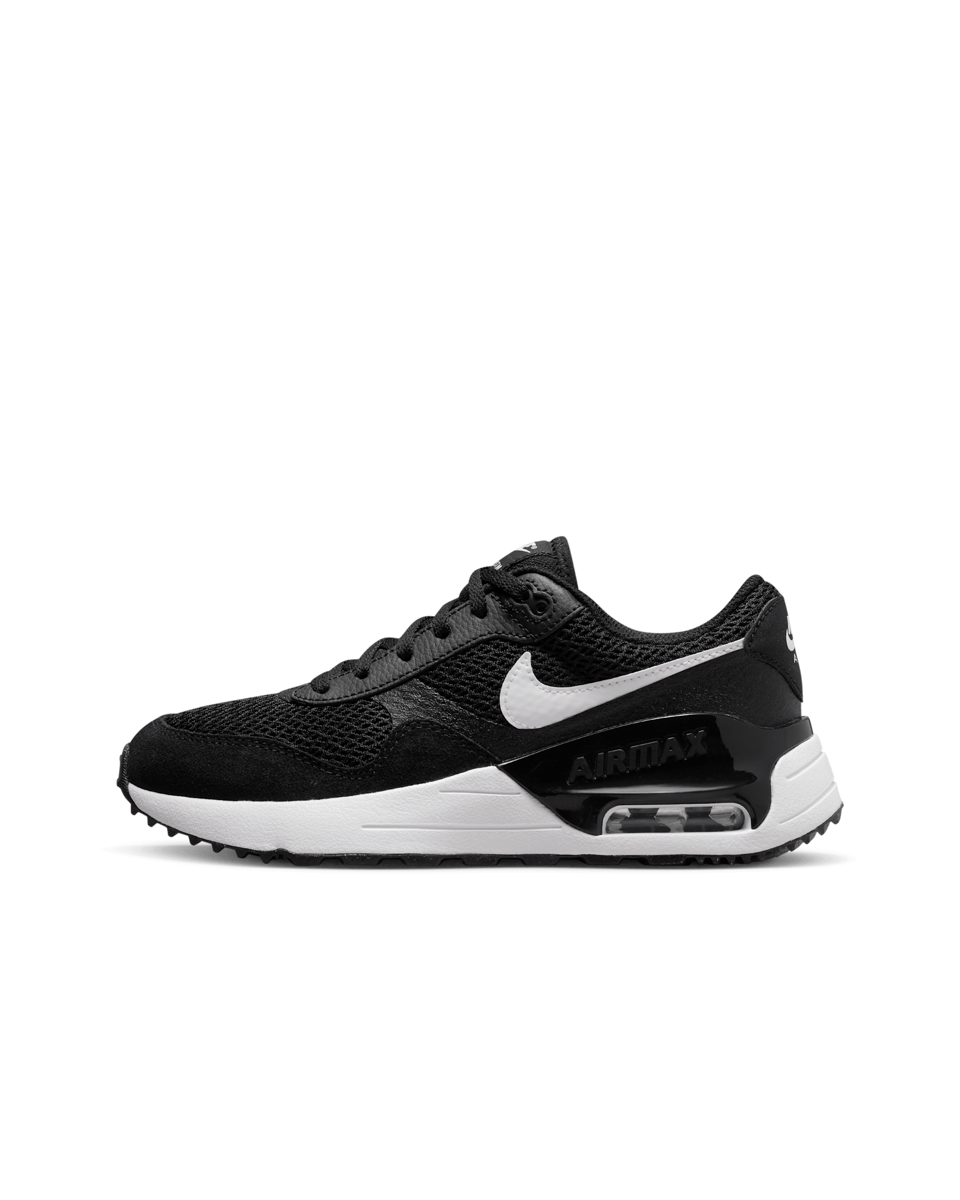 Nike Air Max SYSTM Big Kids' Shoes - Black/Wolf Grey/White