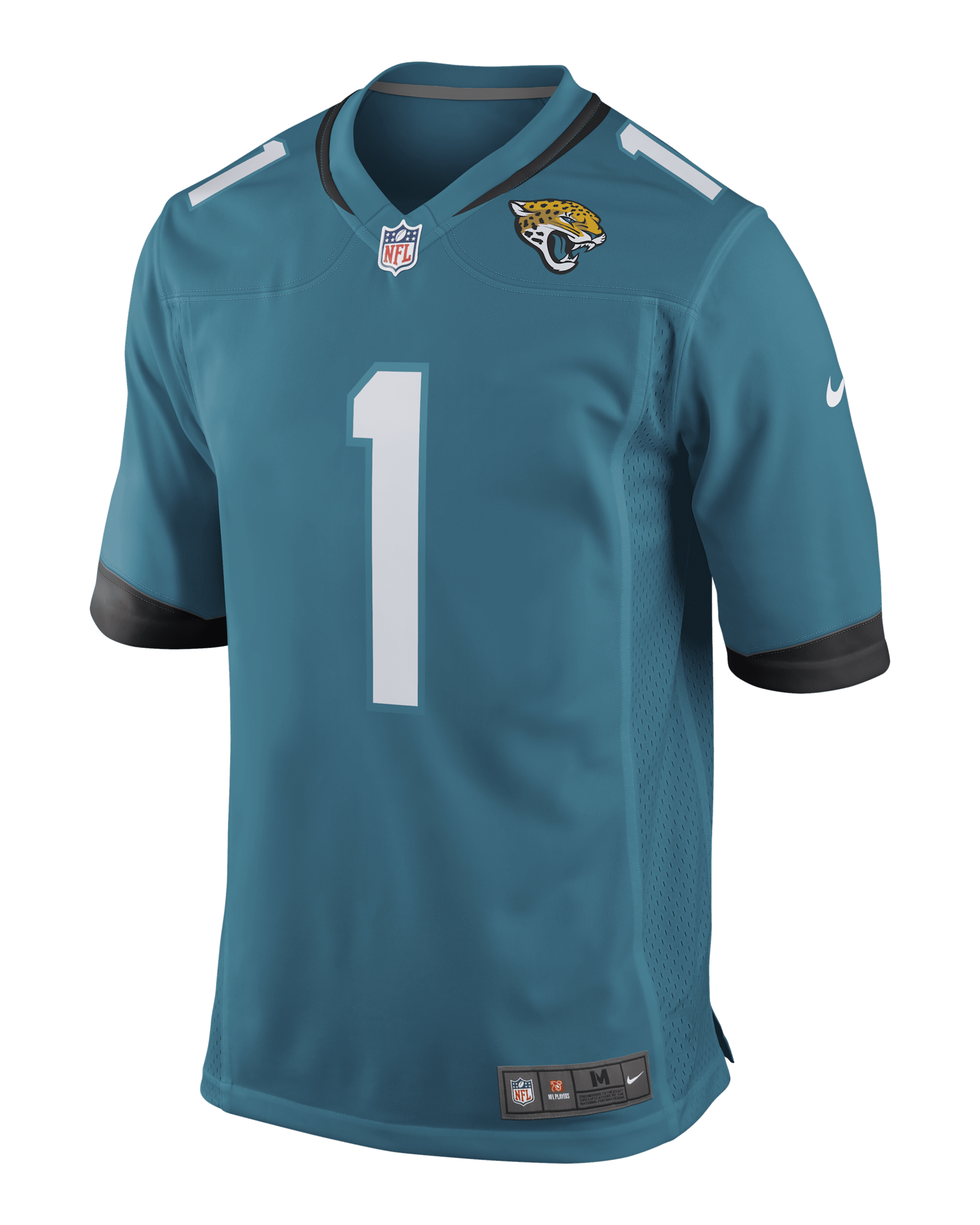 Brian Thomas Jr. Jacksonville Jaguars Men's Nike NFL Game Football Jersey - Teal