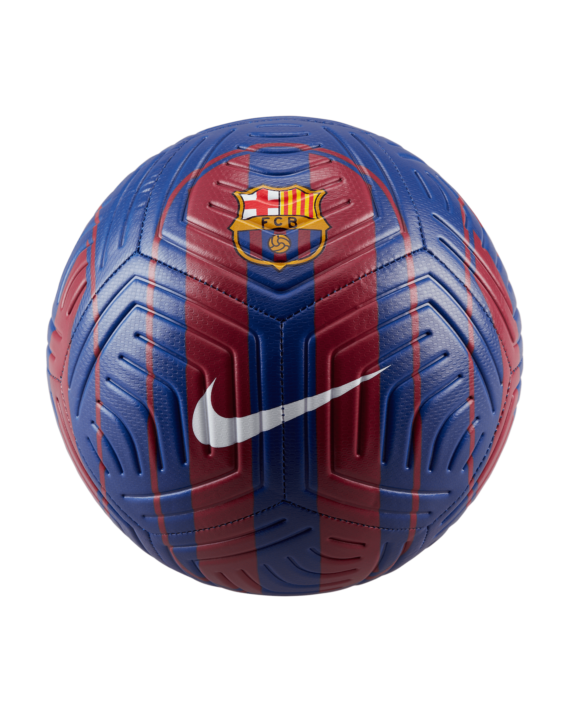 F.C. Barcelona Strike Football - Deep Royal Blue/Noble Red/White