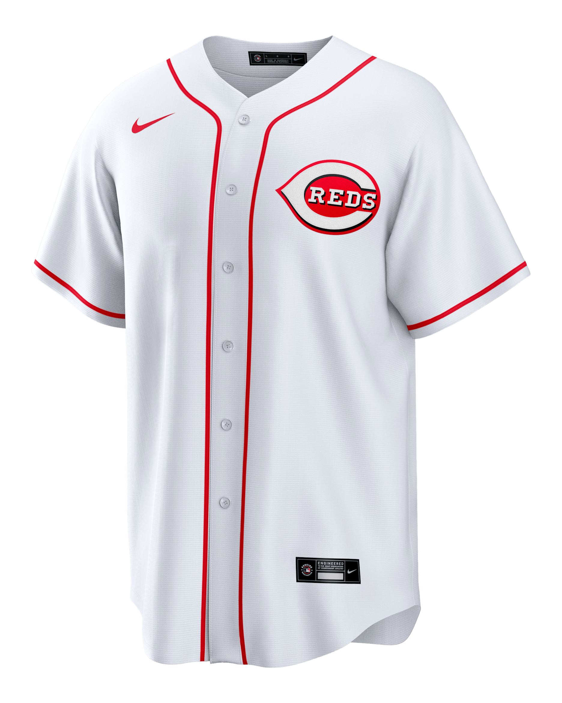 Noelvi Marte Cincinnati Reds Men's Nike MLB Replica Jersey - White