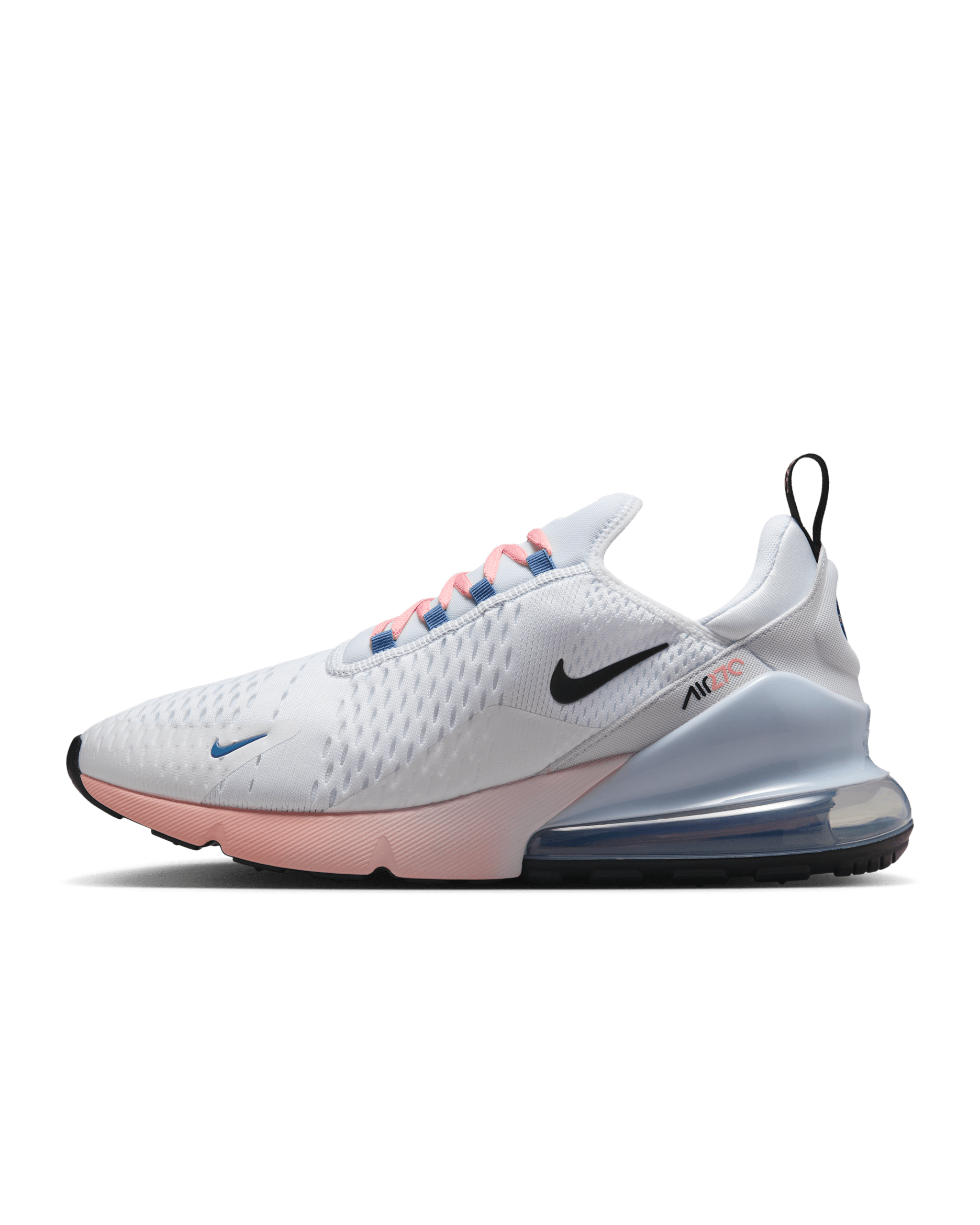 Washington Nationals Nike Air Max 270 Men's Shoes - White/Football Grey/Black