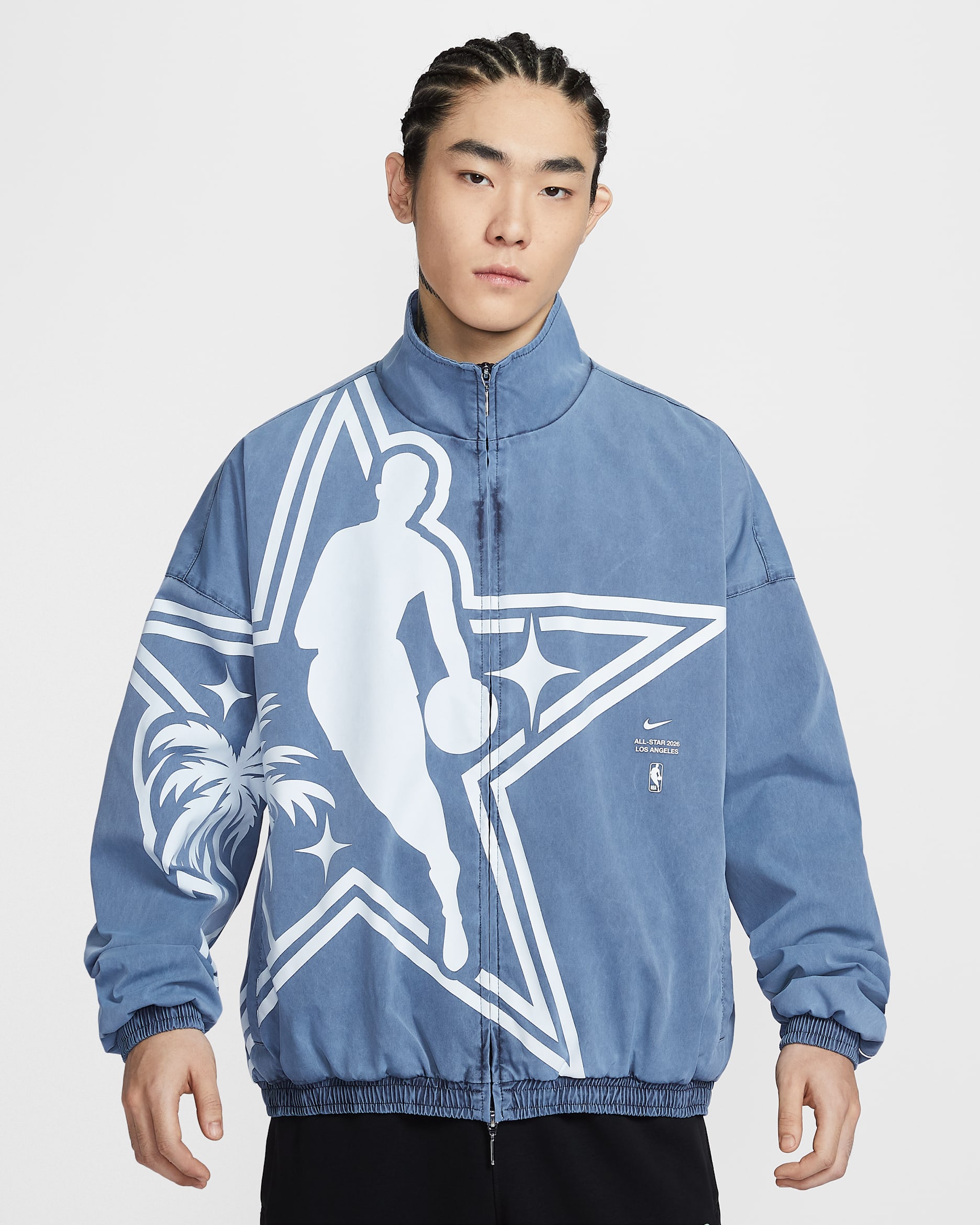 All-Star Weekend Standard Issue Men's Nike Dri-FIT NBA Jacket - College Navy