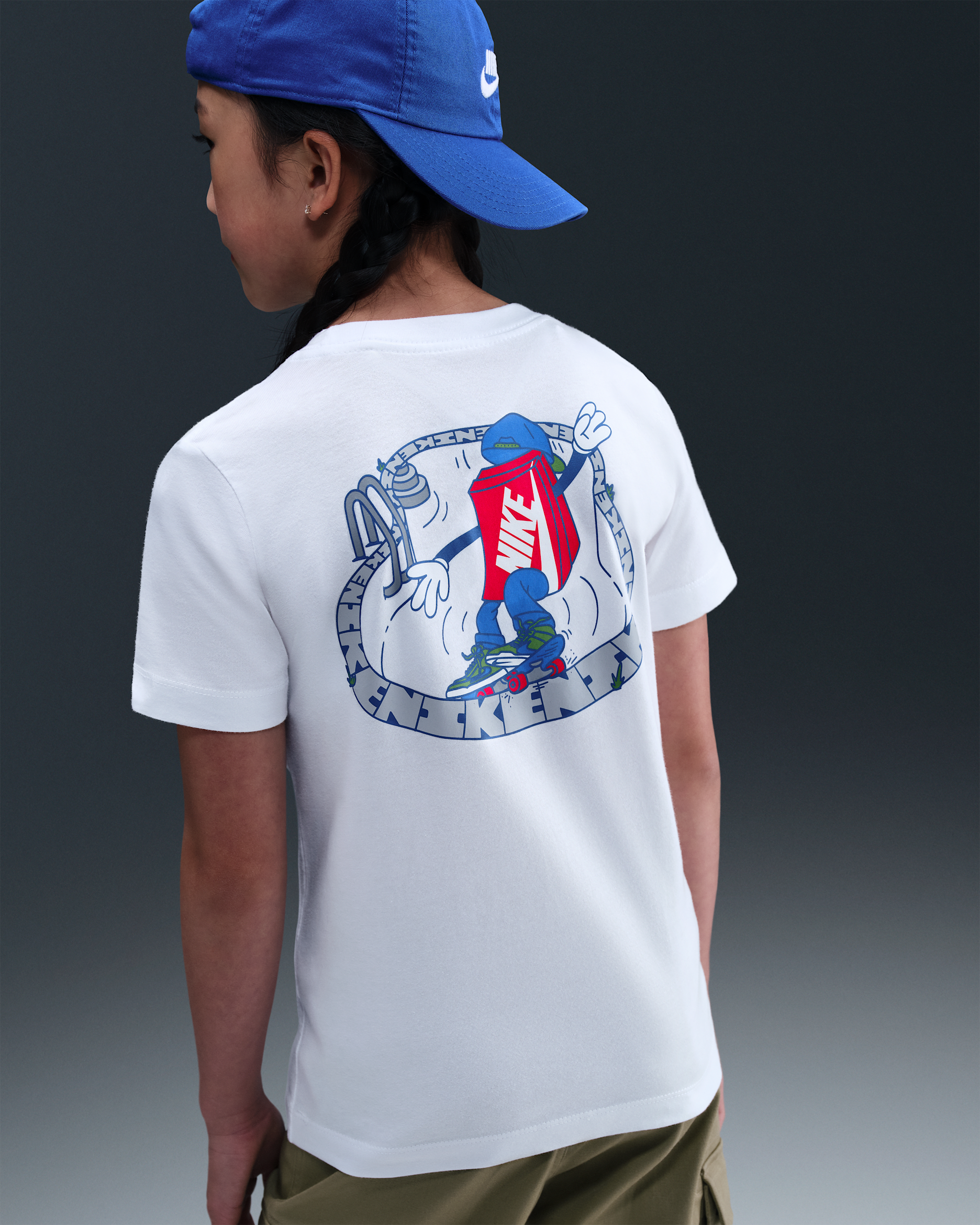 Nike Sportswear T-shirt voor kids - Wit