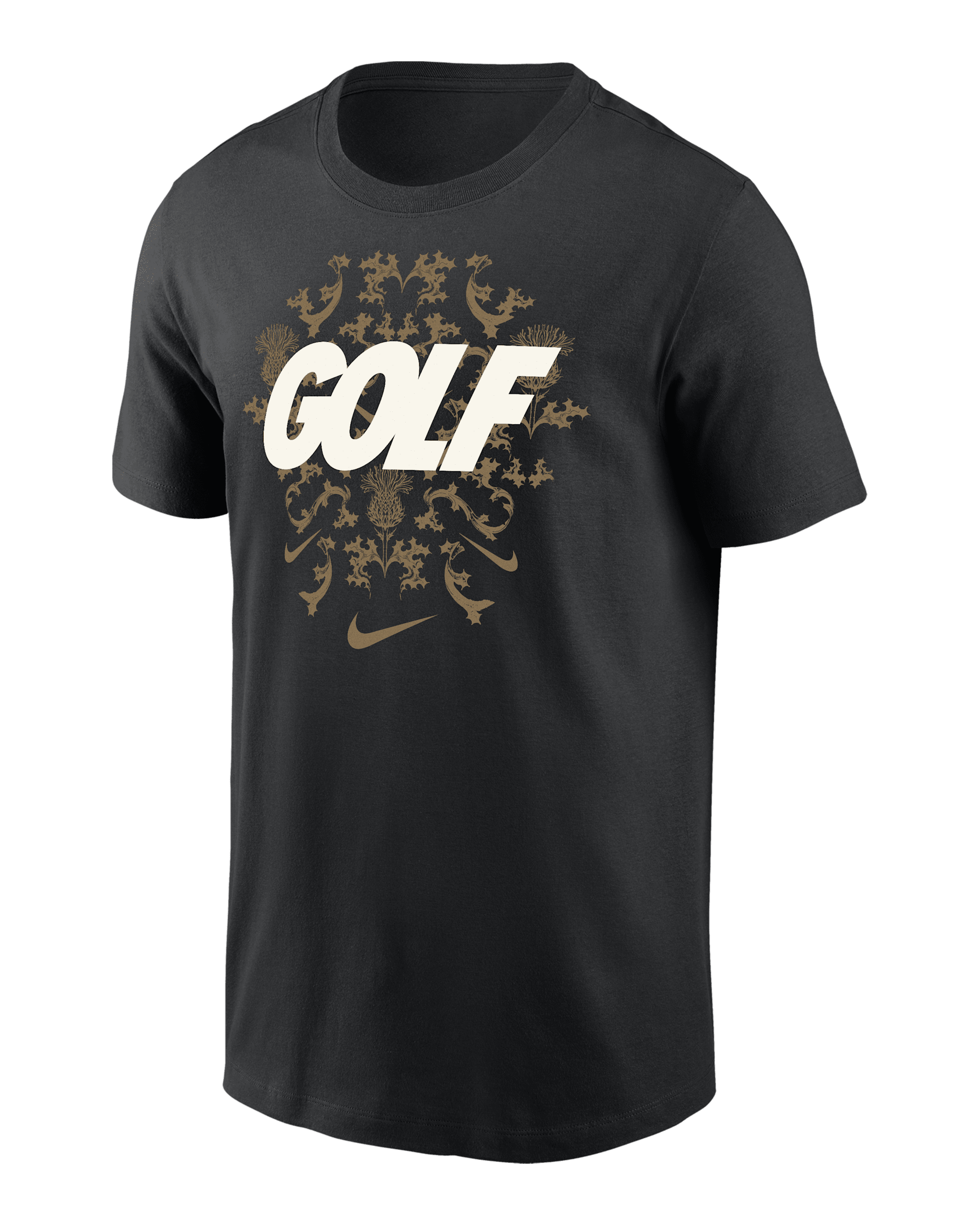 Playera de golf Nike Dri-FIT para hombre - Negro