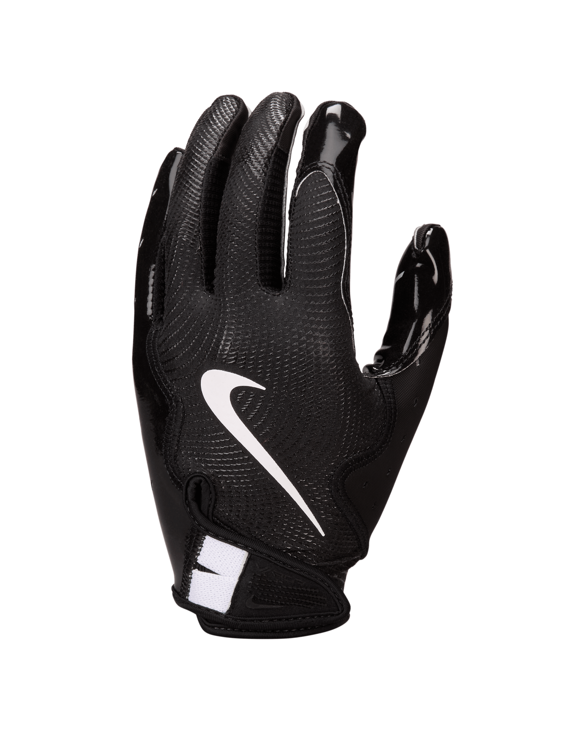 Nike Vapor Jet 8.0 Football Gloves (1 Pair) - Black/Black/White