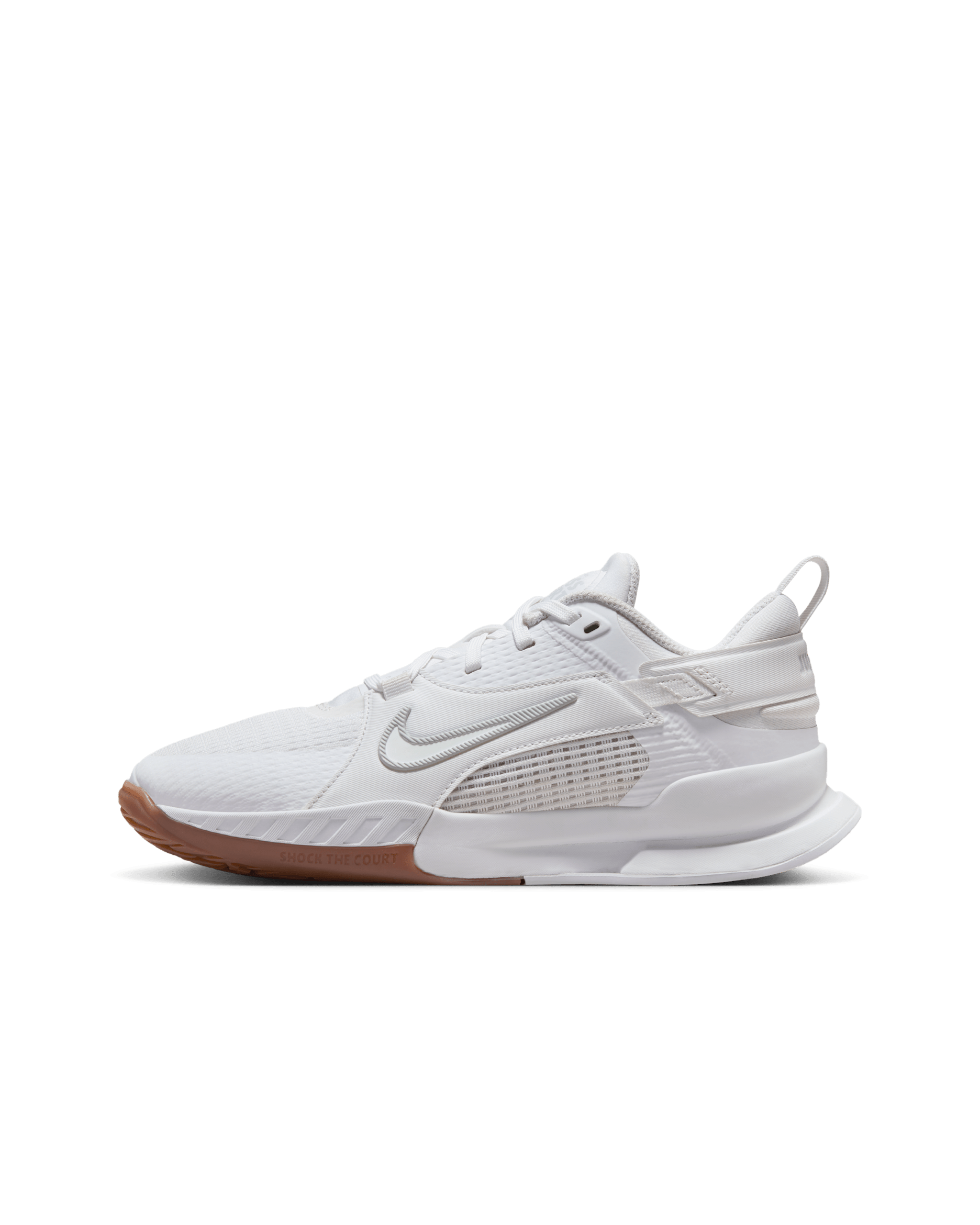 Nike Crosscourt Sabatilles - Nen/a i nen/a petit/a - Blanc/Gum Medium Brown/Pure Platinum