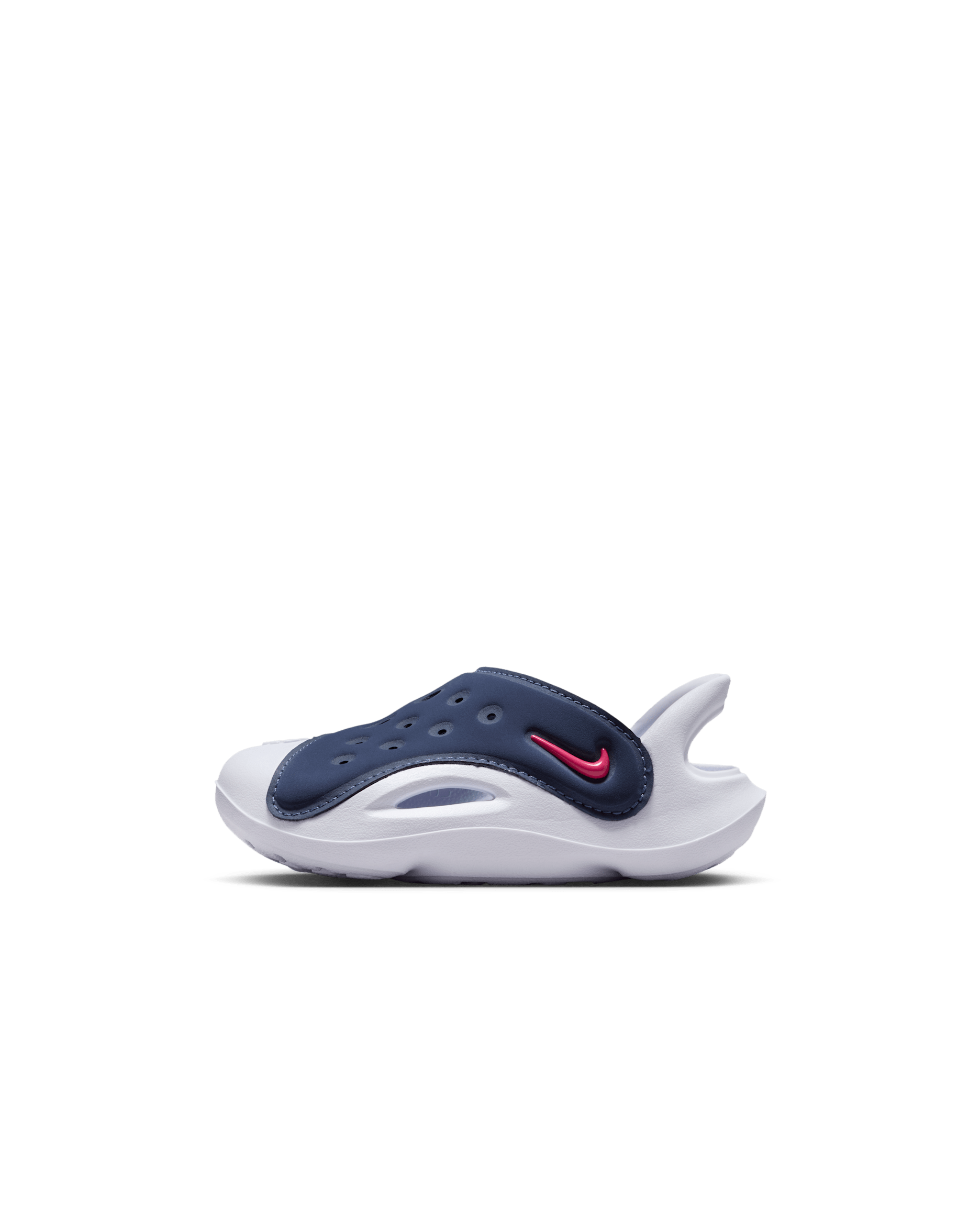 Nike Aqua Swoosh Baby/Toddler Sandals - Midnight Navy/White/Rush Pink