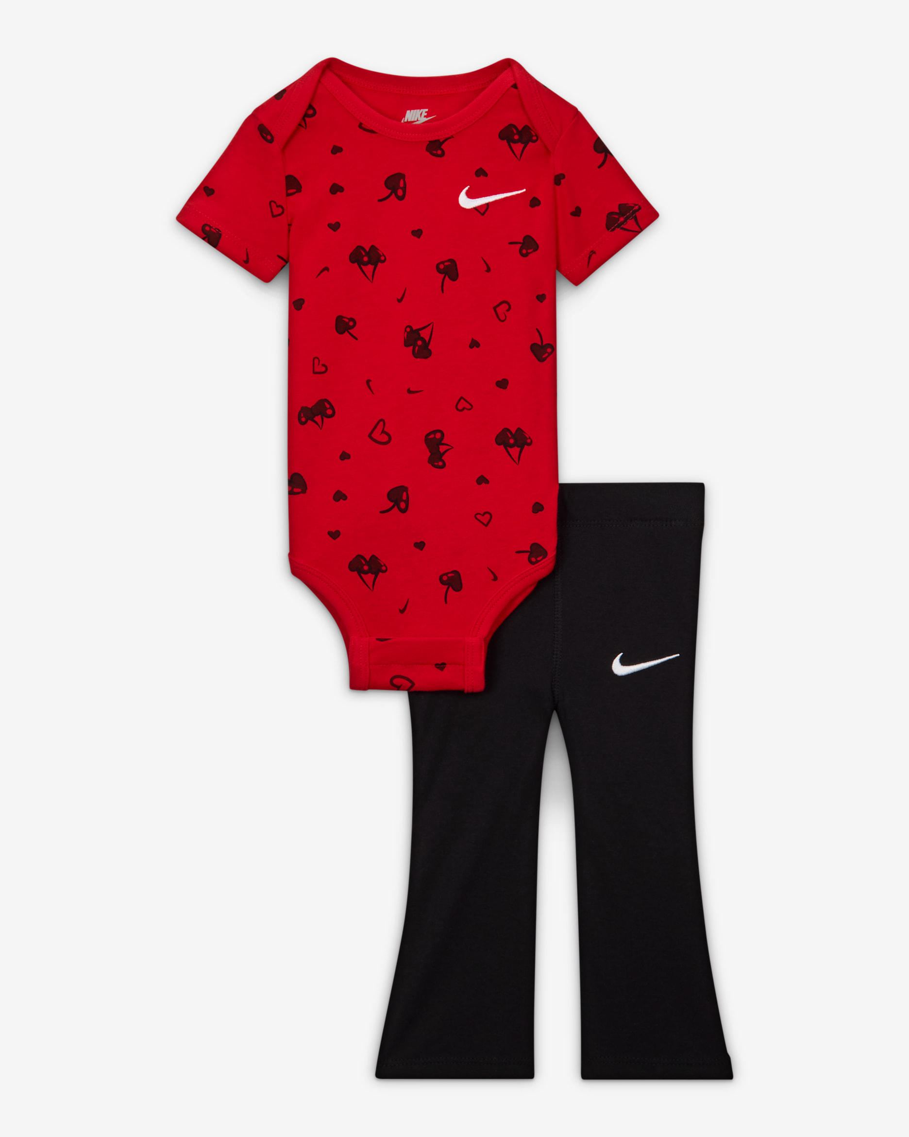 Nike Baby (3-6M) Bodysuit and Leggings Set - Black