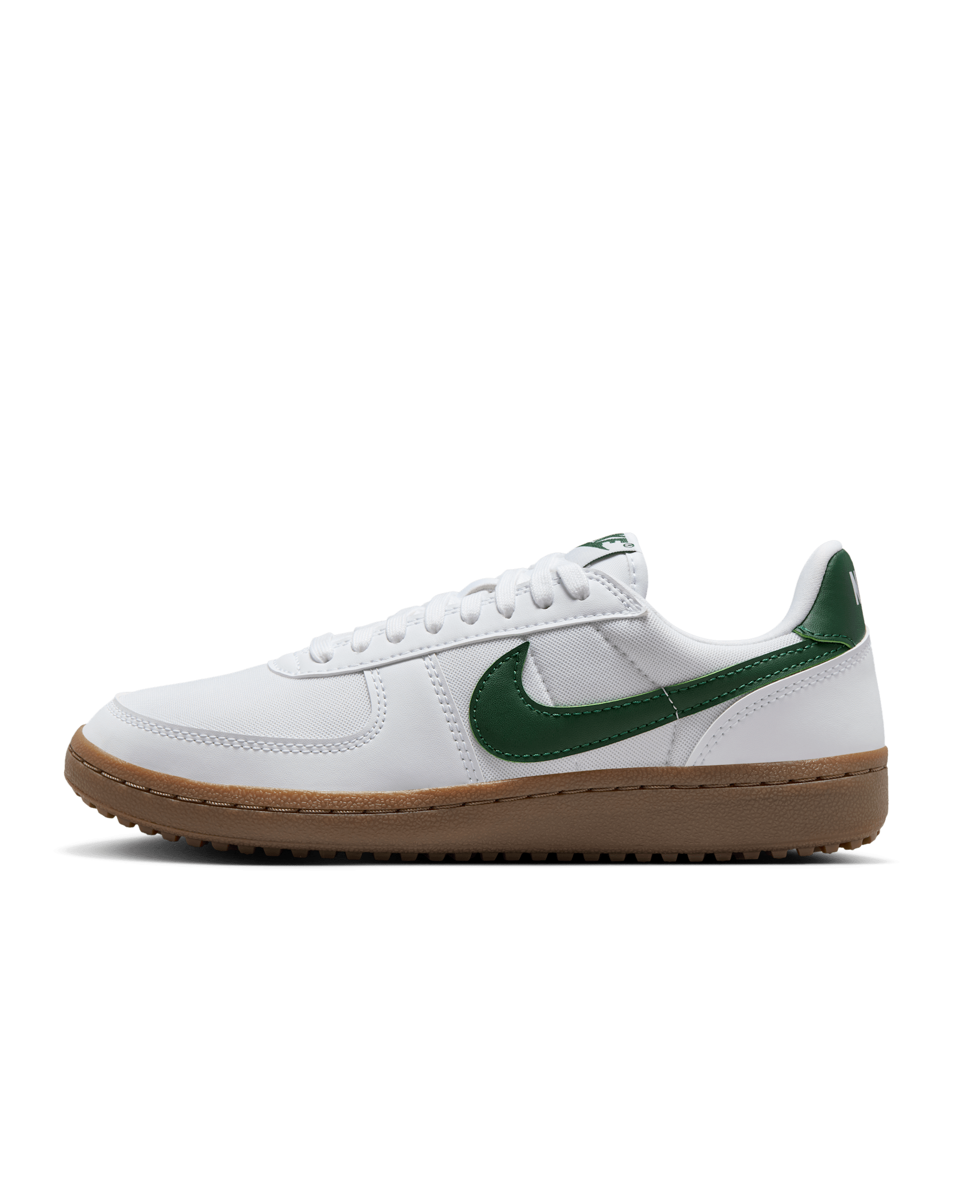 Nike Field General Women's Shoes - White/Gum Dark Brown/Gorge Green