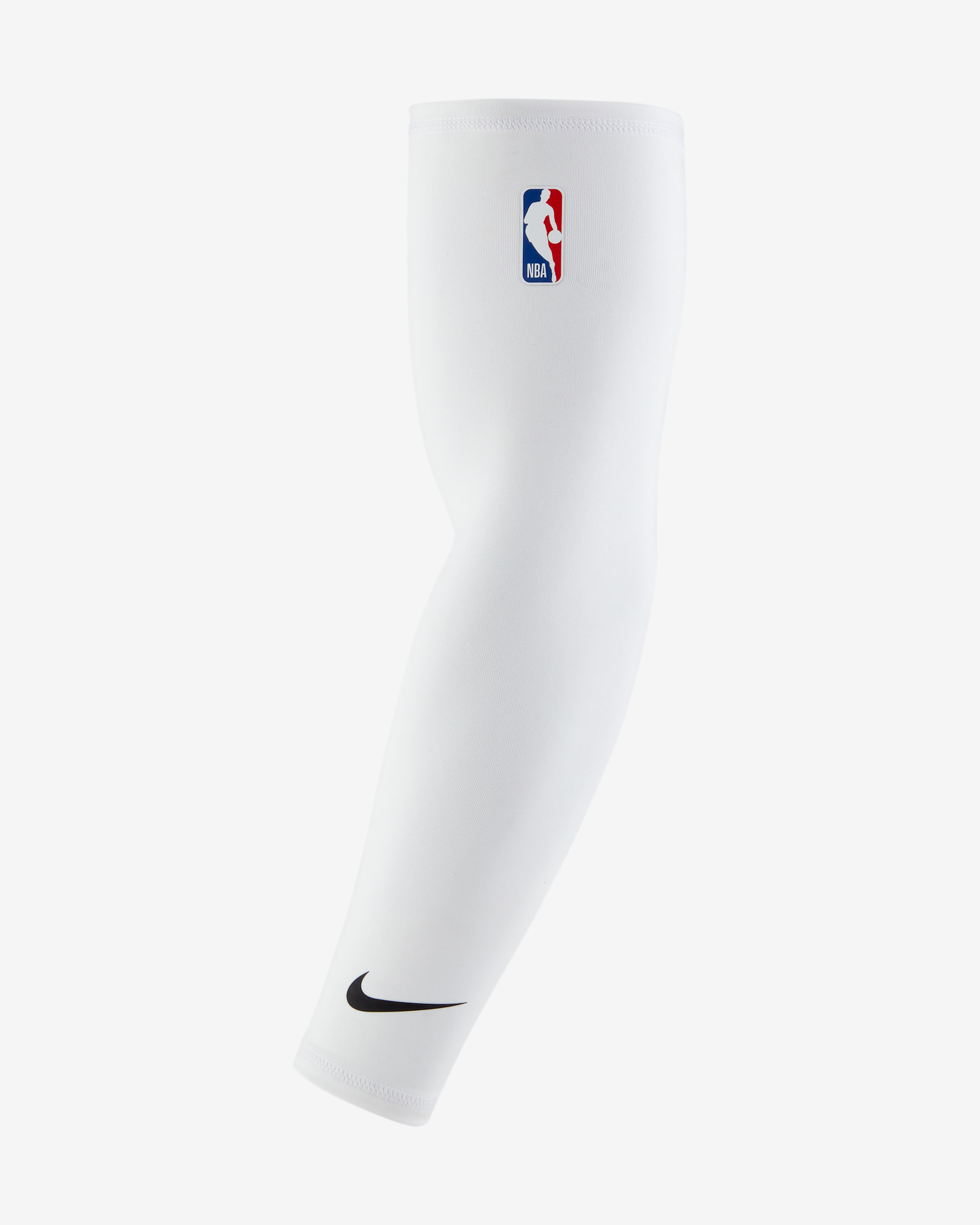 Manga de básquetbol de la NBA Nike - Blanco/Negro