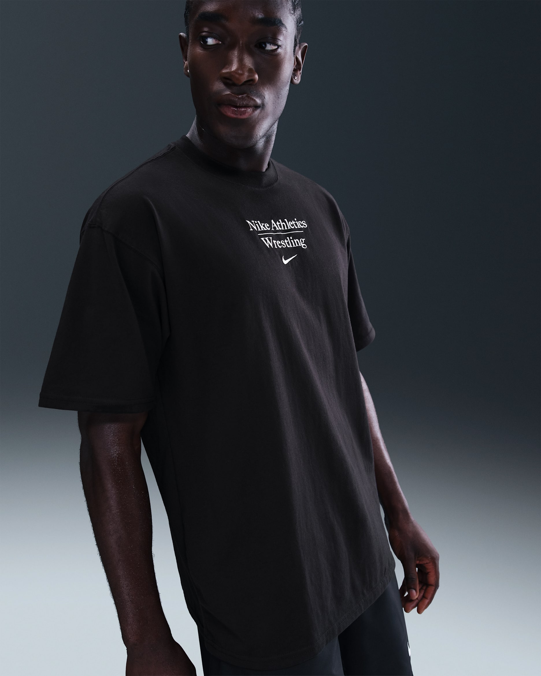 Nike Wrestling Men's Max90 T-Shirt - Black