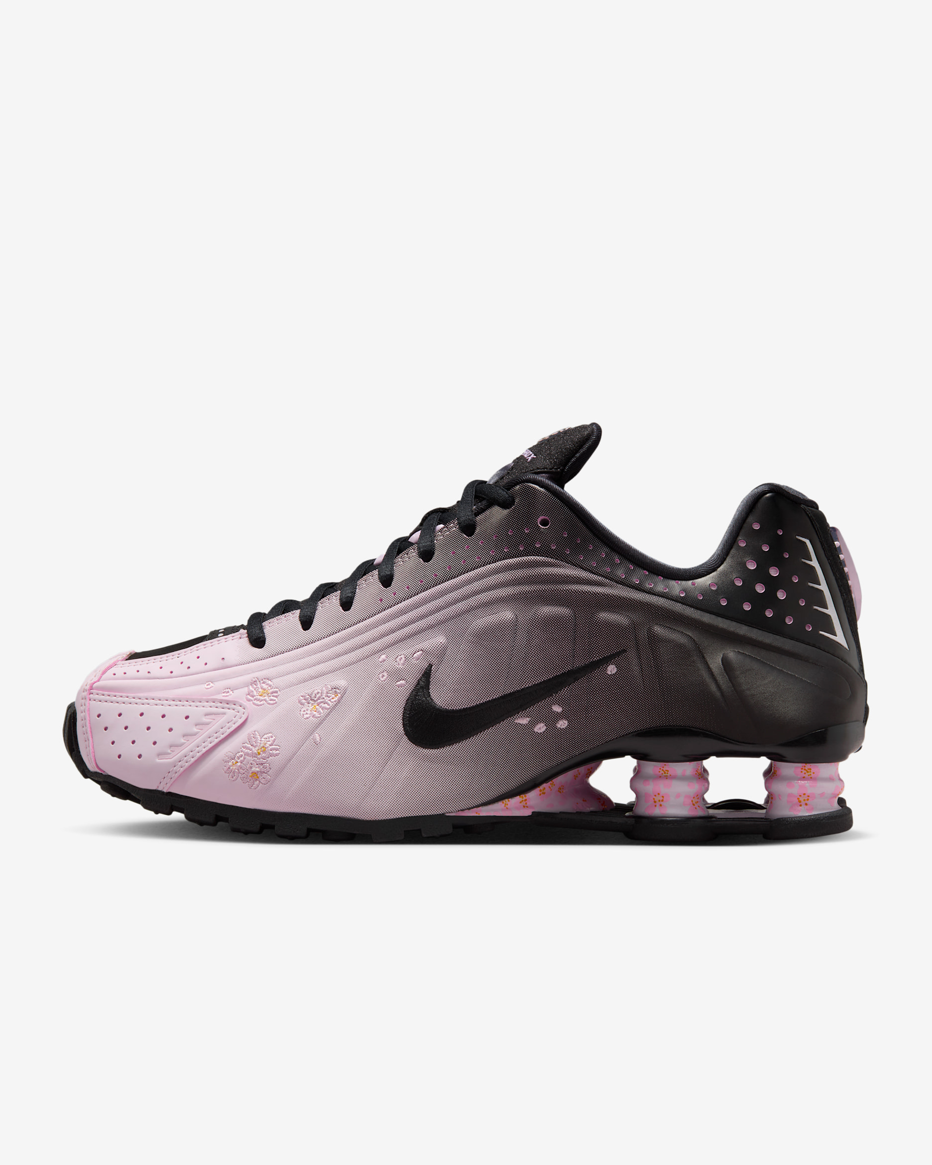 Tenis Nike Shox R4 - Rosa regio/Negro/Rosa regio/Negro