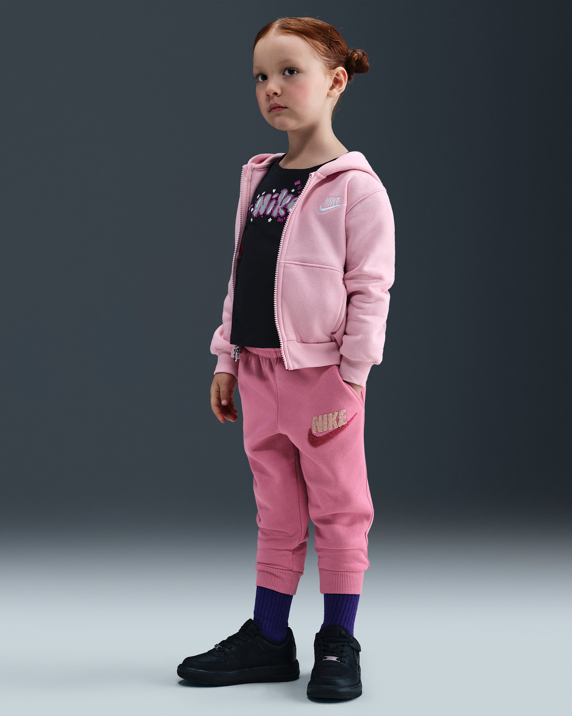 Nike Club Toddler Chenille Joggers - Magic Flamingo