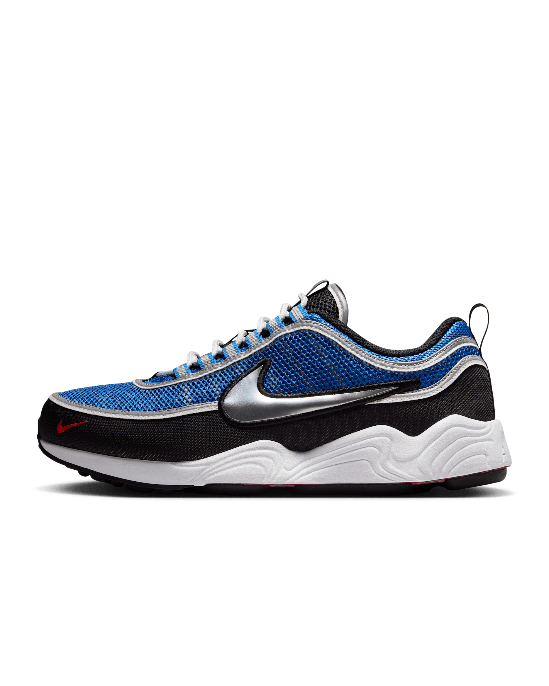 Nike Air Zoom Spiridon SP Men's Shoes - Signal Blue/Black/White/Metallic Lustre