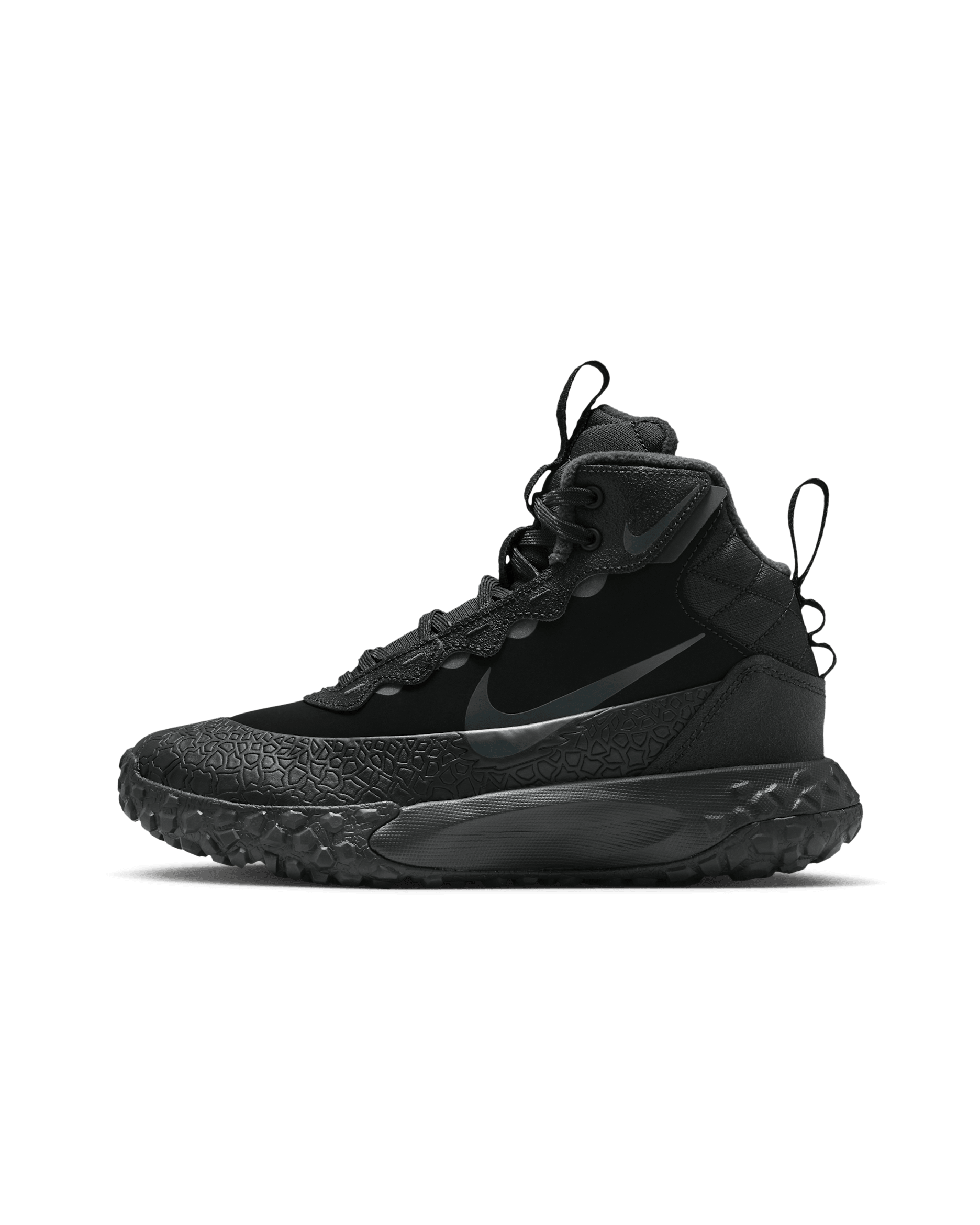 Nike Terrascout Big Kids' Boots with Reflective Accents - Black/Anthracite