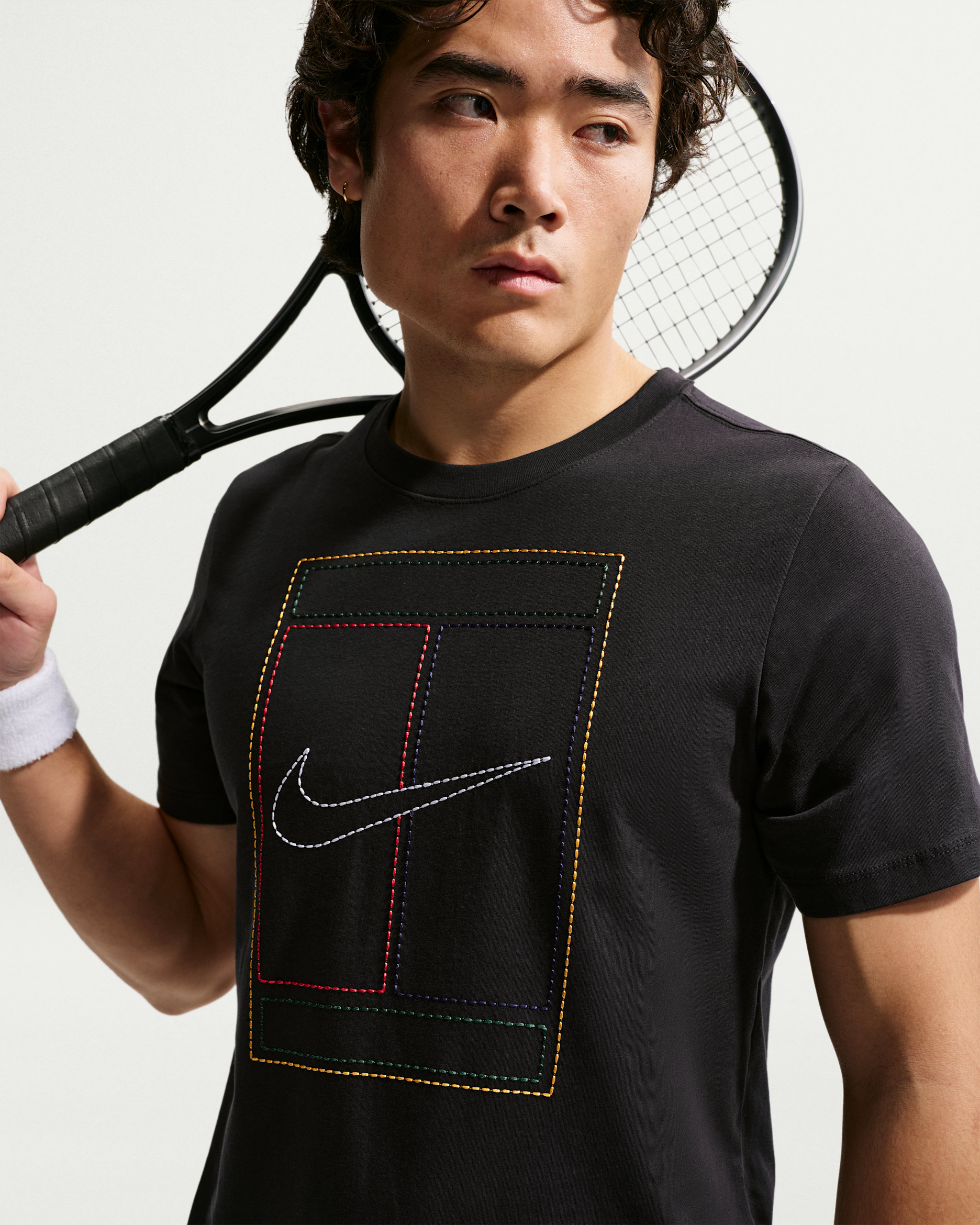 NikeCourt Heritage Men's T-Shirt - Black