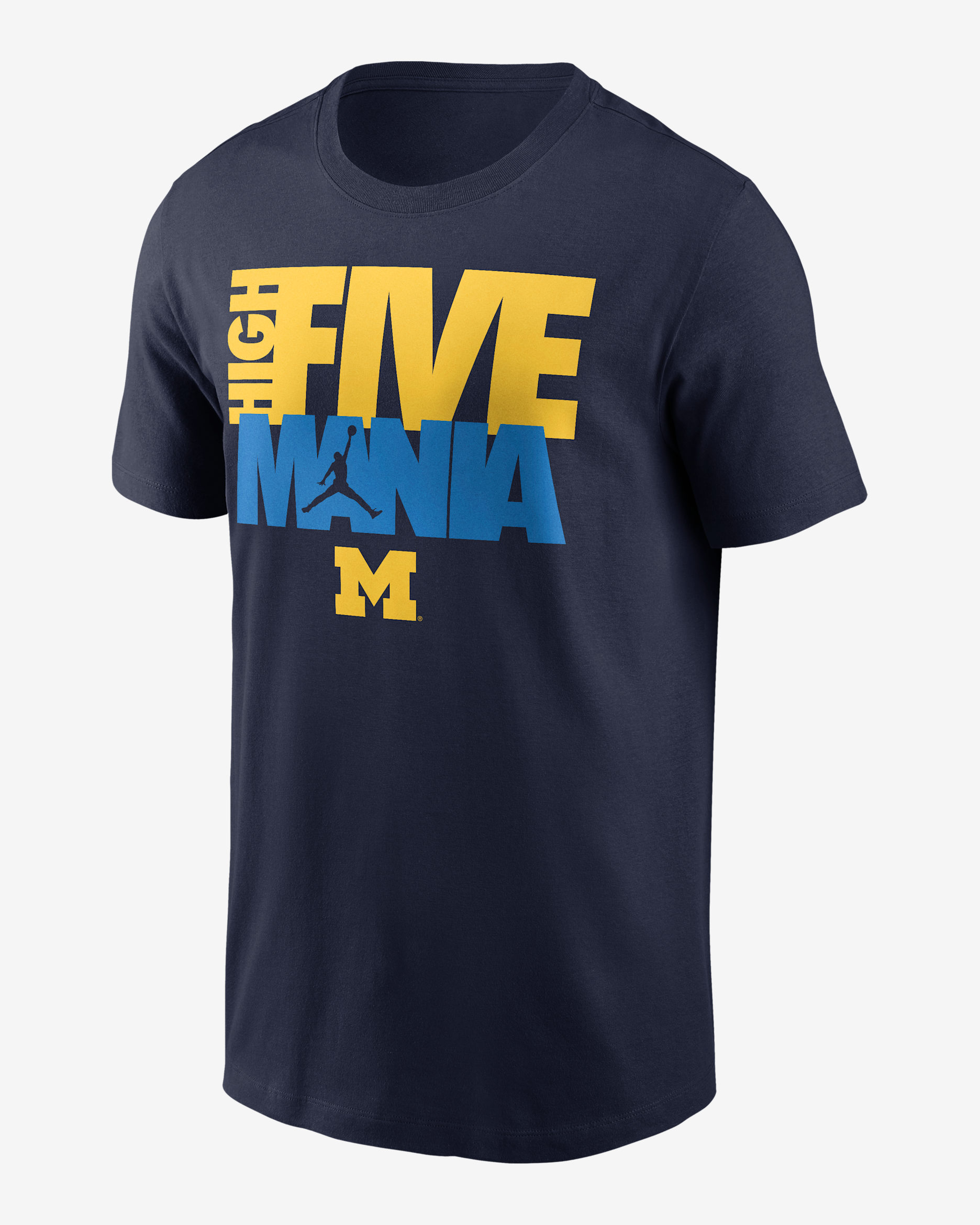 Michigan Campus Local Madness Men's Nike College T-Shirt - Navy