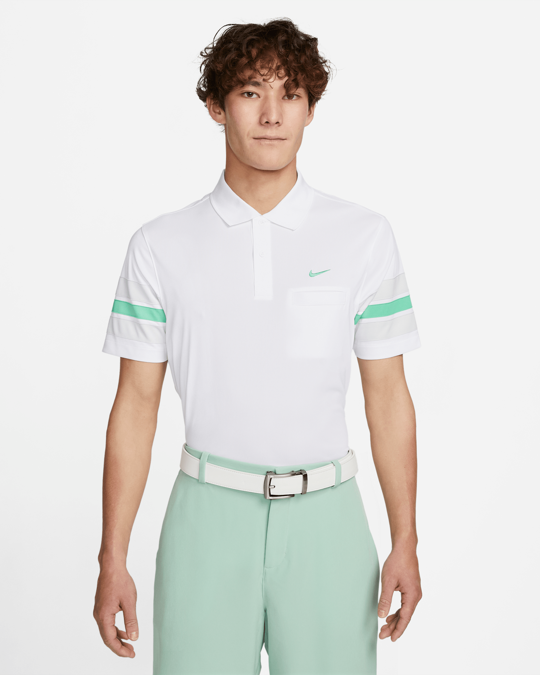 nike golf green polo