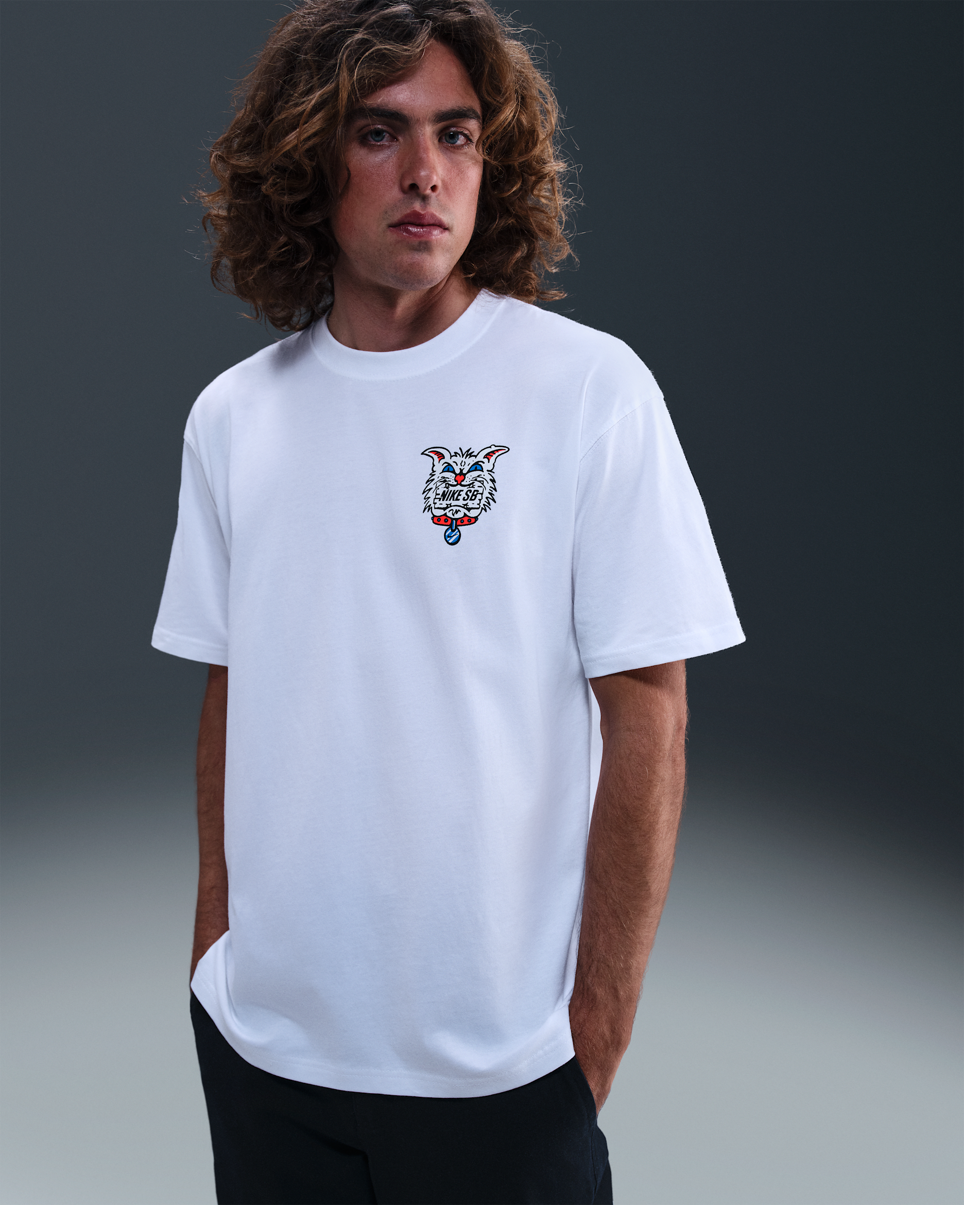 Nike SB Max90 Skate T-Shirt - White