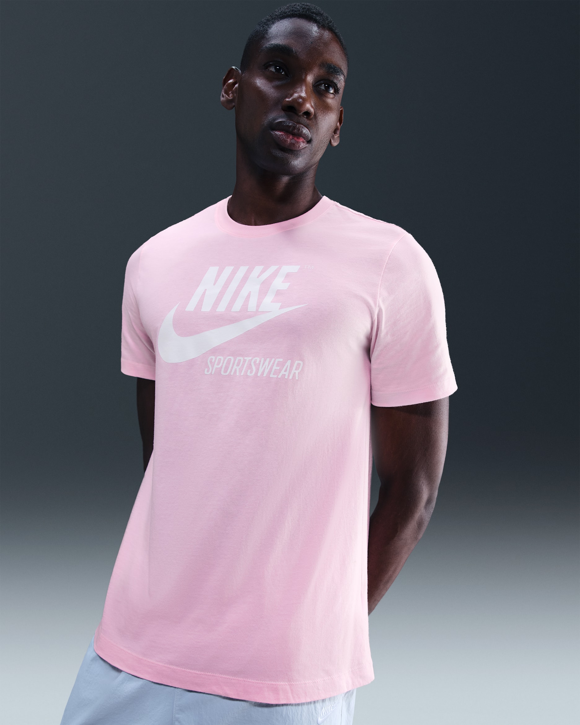 Playera para hombre Nike Sportswear - Espuma rosa