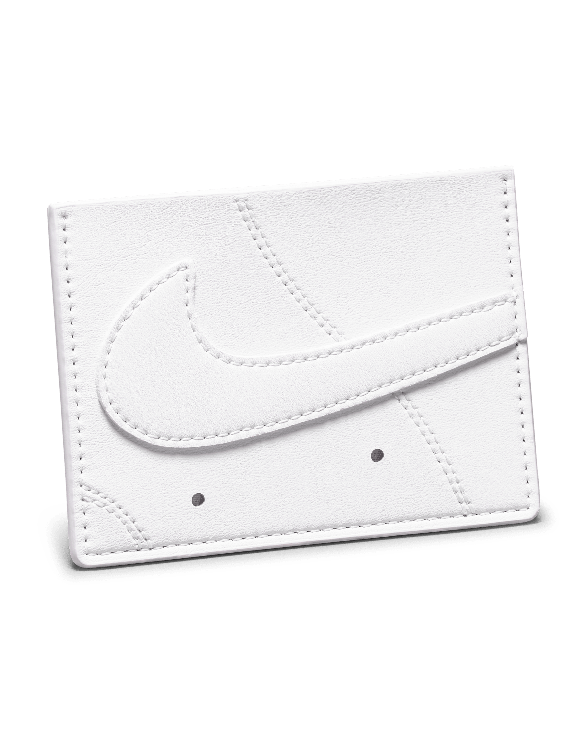 Carteira para cartões Nike Icon Air Force 1 - Branco/Branco/Branco