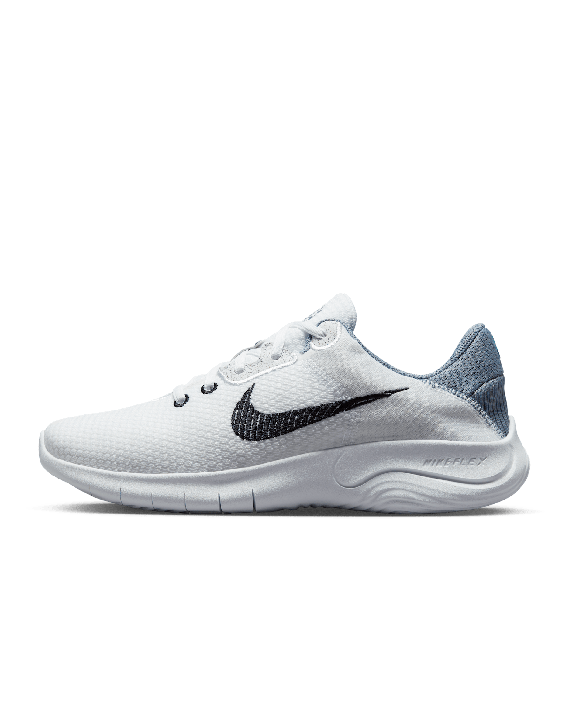 Nike Flex Experience Run 11 Men's Road Running Shoes - White/Ashen Slate/Black