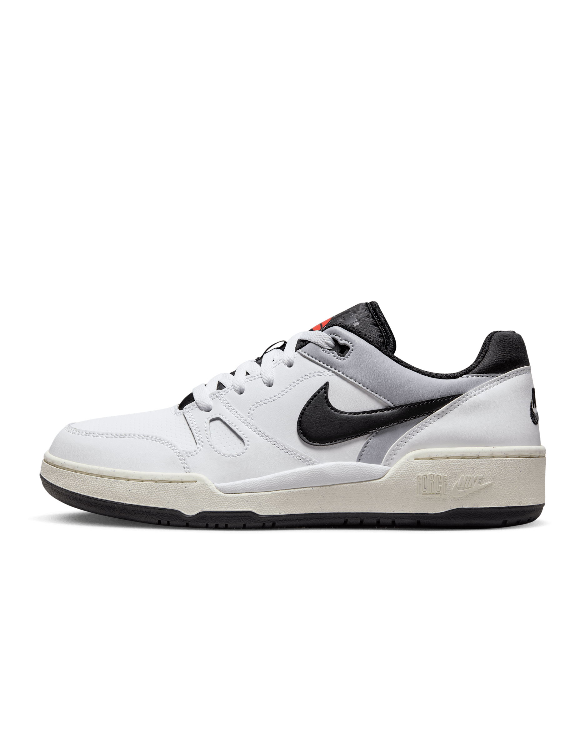 Tenis para hombre Nike Full Force Low - Blanco/Peltre/Vela/Negro