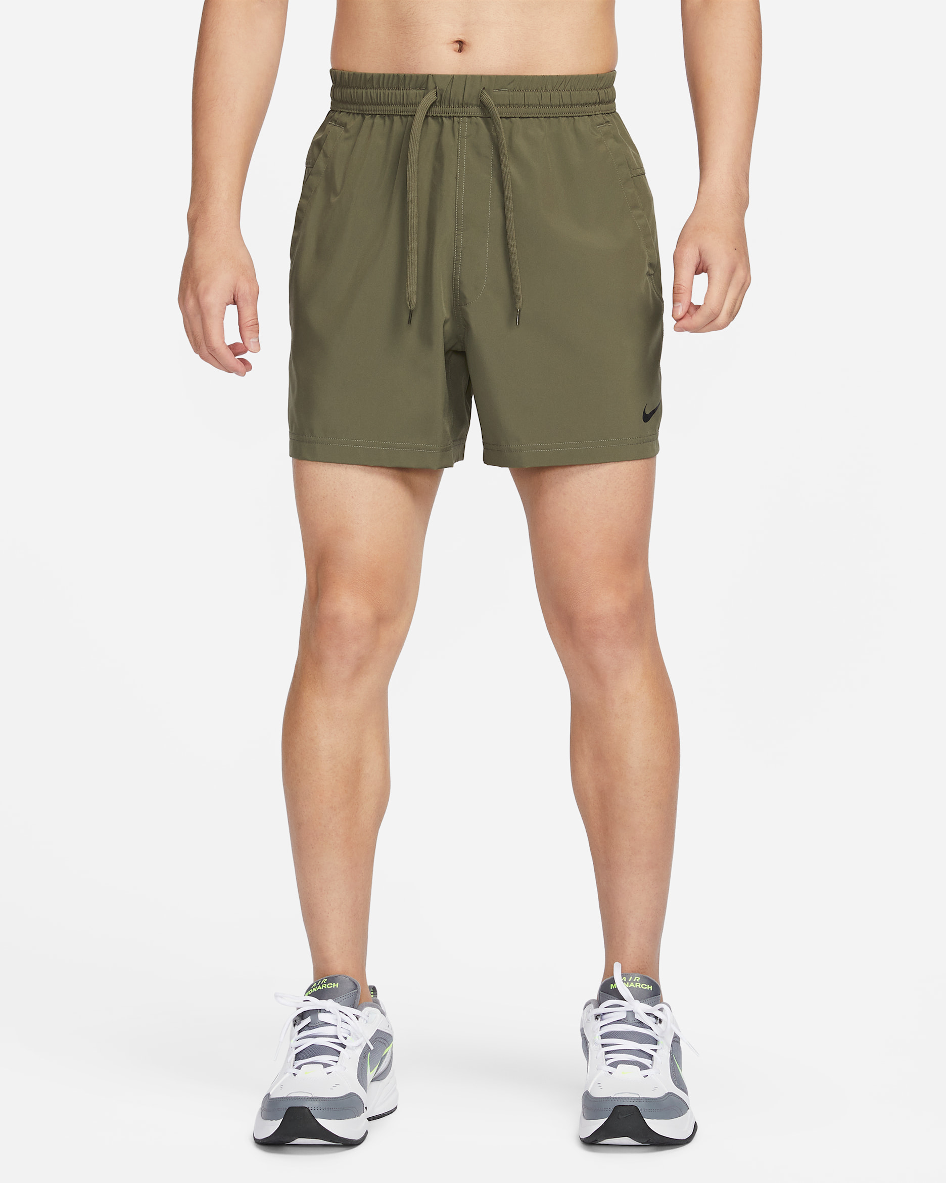 Nike Form Men's Dri-FIT 13cm (approx.) Unlined Versatile Shorts - Medium Olive/Black