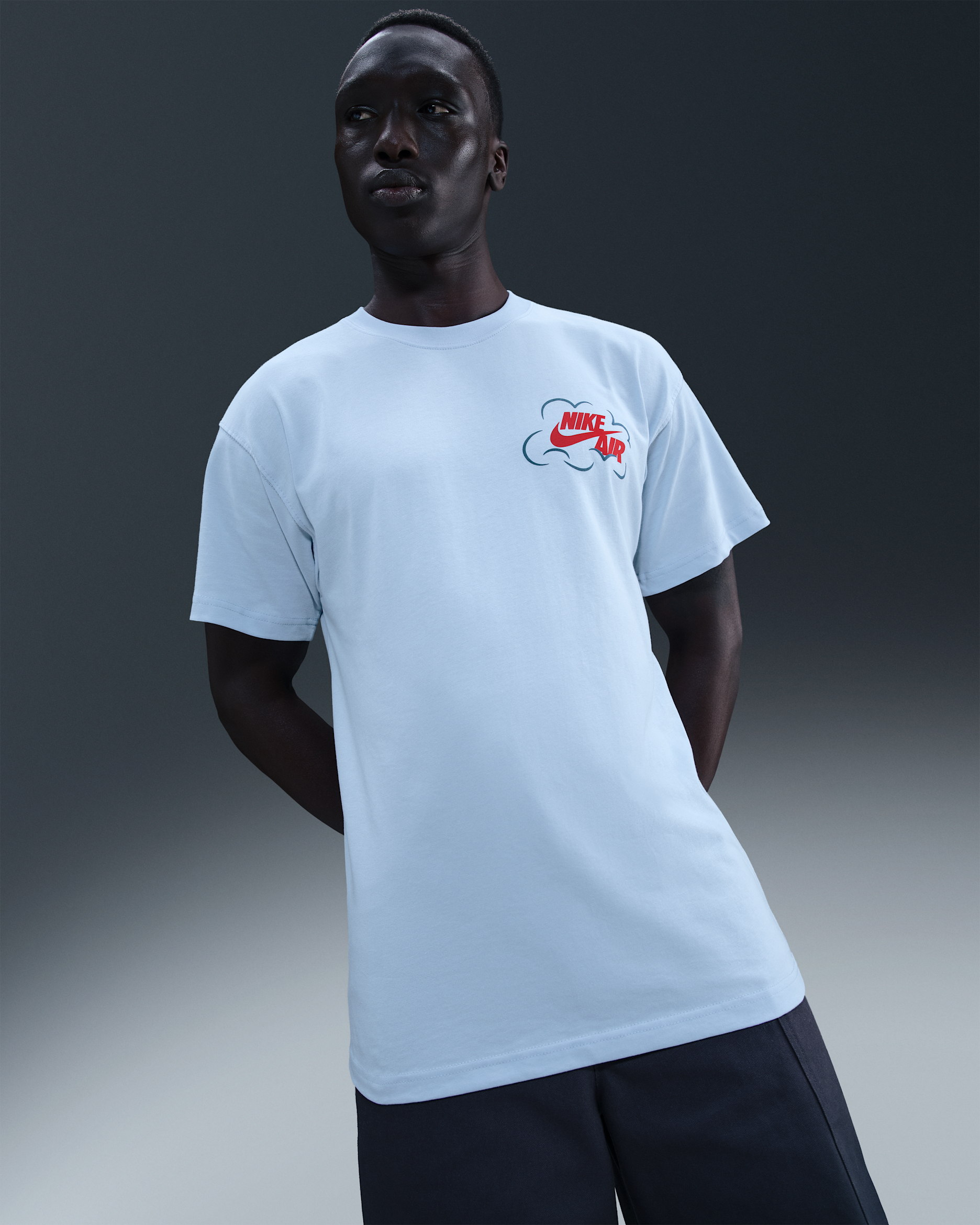 Nike Sportswear Men's T-Shirt - Celestine Blue