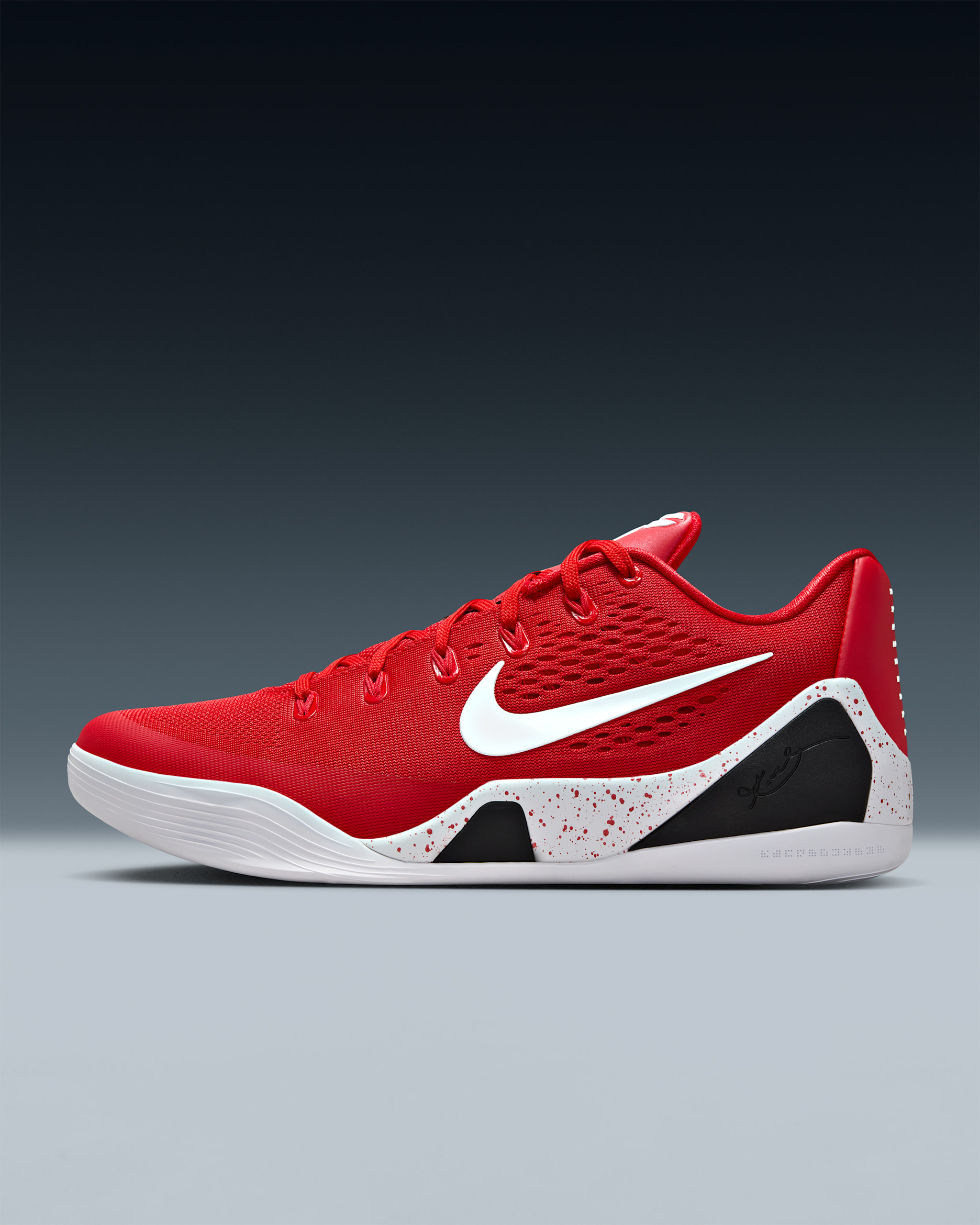 รองเท้าบาสเก็ตบอล Kobe IX Elite Low EM Protro - University Red/ขาว/ขาว
