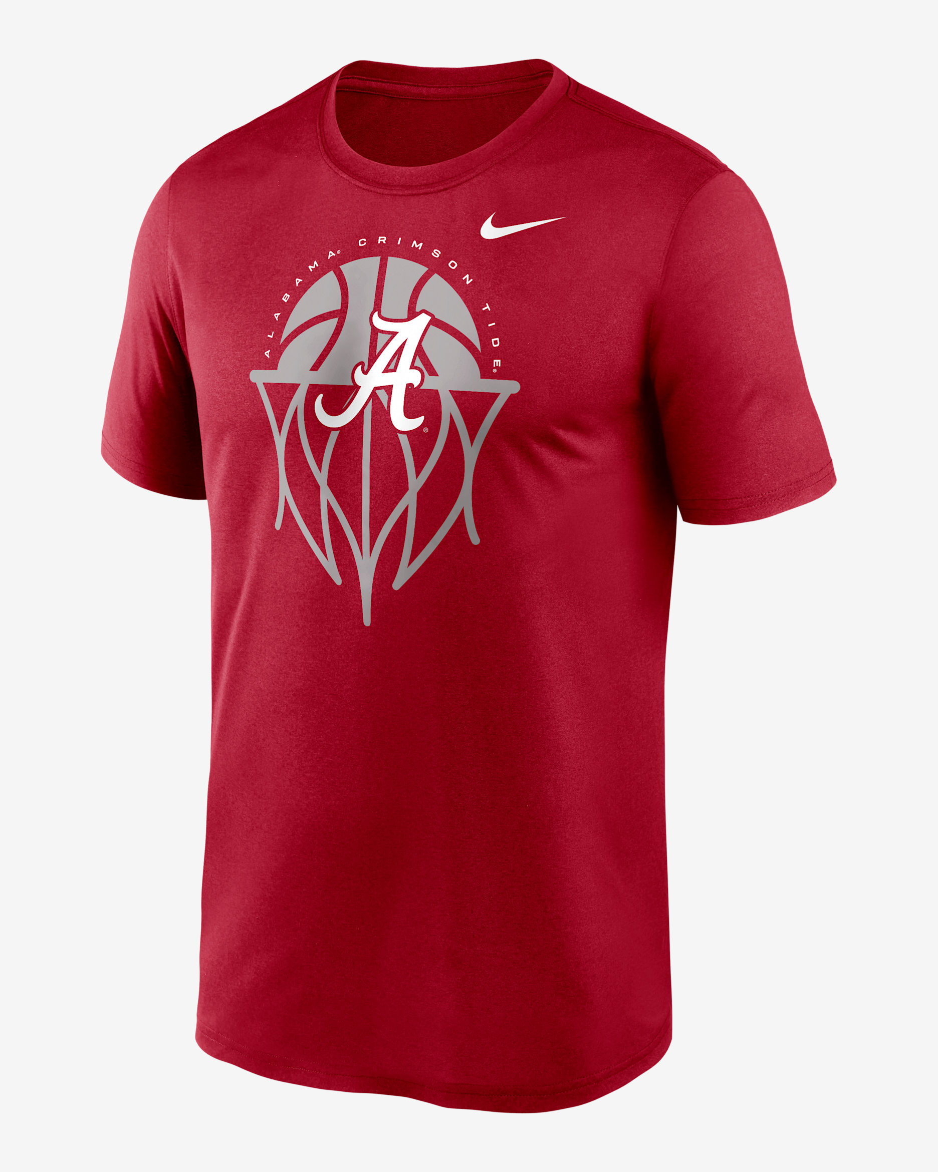 Alabama Legend Basketball Icon Men's Nike Dri-FIT College T-Shirt - Crimson