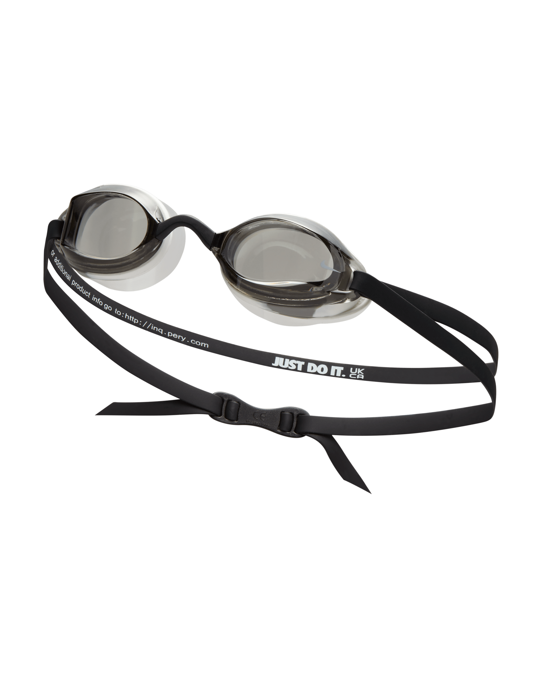 Goggles para niños talla grande Nike Swim Legacy - Gris humo claro/Negro/Gris humo claro/Blanco