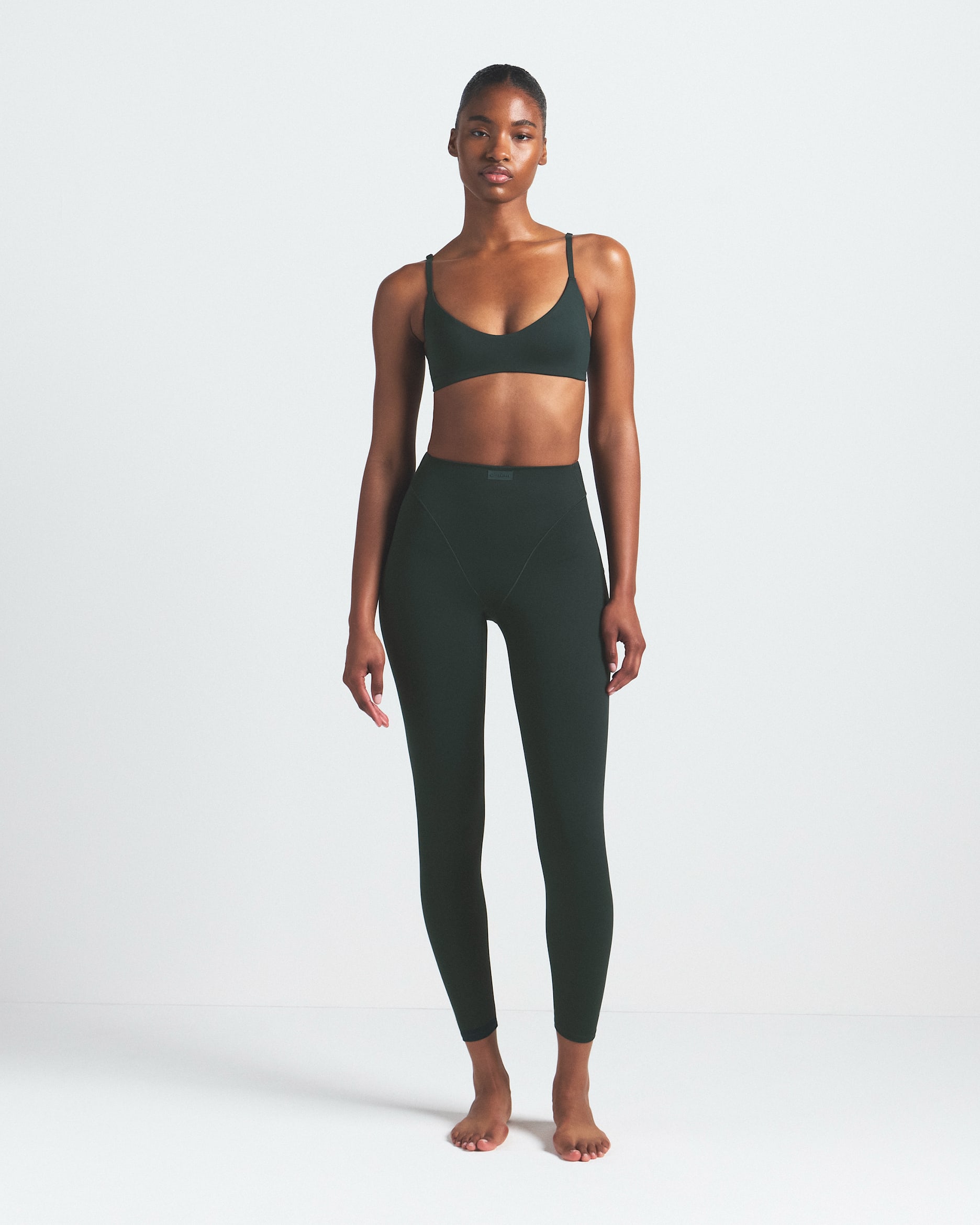 NikeSKIMS Matte Women's High-Waisted 26" Leggings - NSKM DARK TEAL/NSKM DARK TEAL