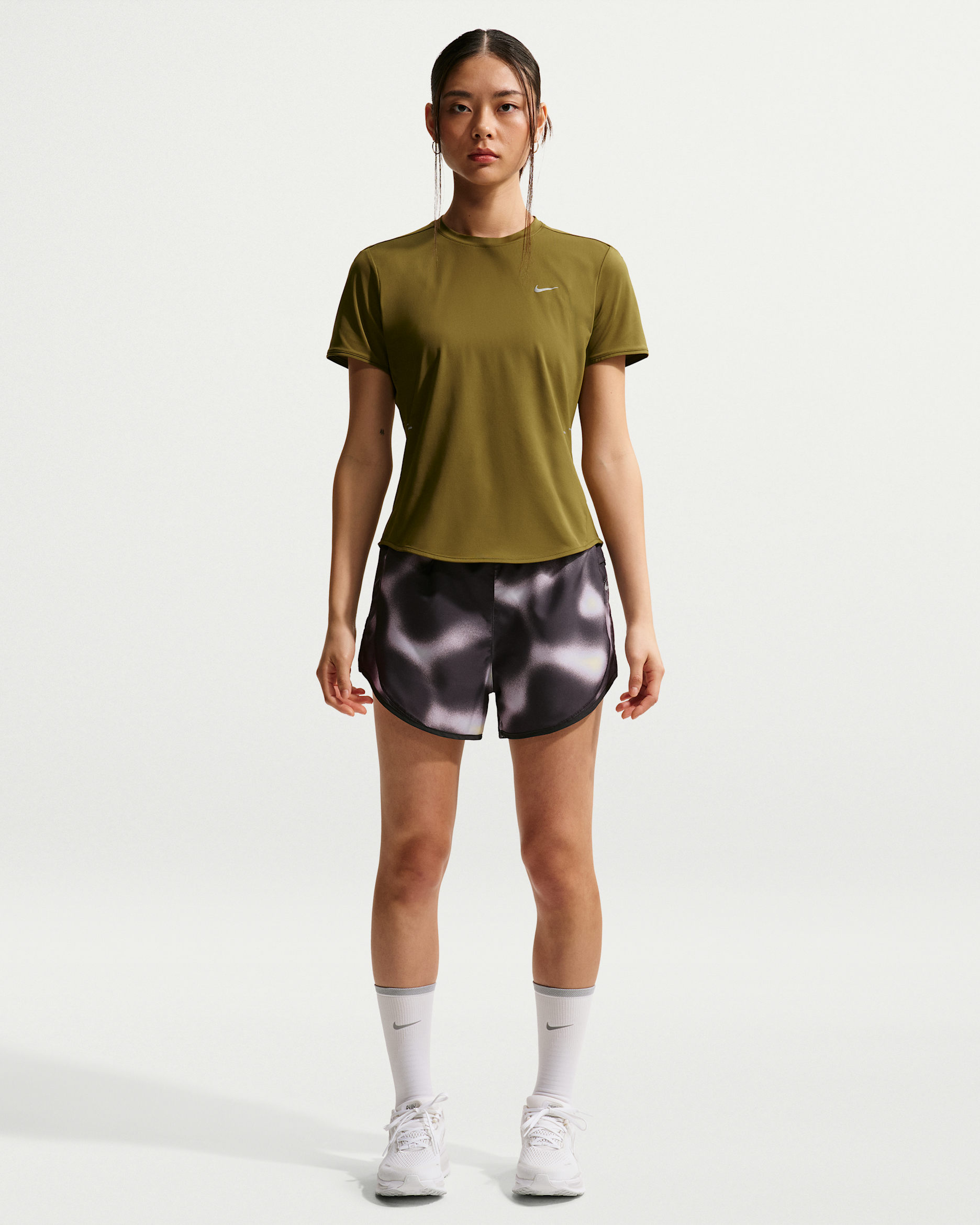 Nike Tempo Luxe 女款 Dri-FIT 二合一跑步短褲 - Platinum Violet/Dark Smoke Grey/Platinum Violet/Dark Smoke Grey