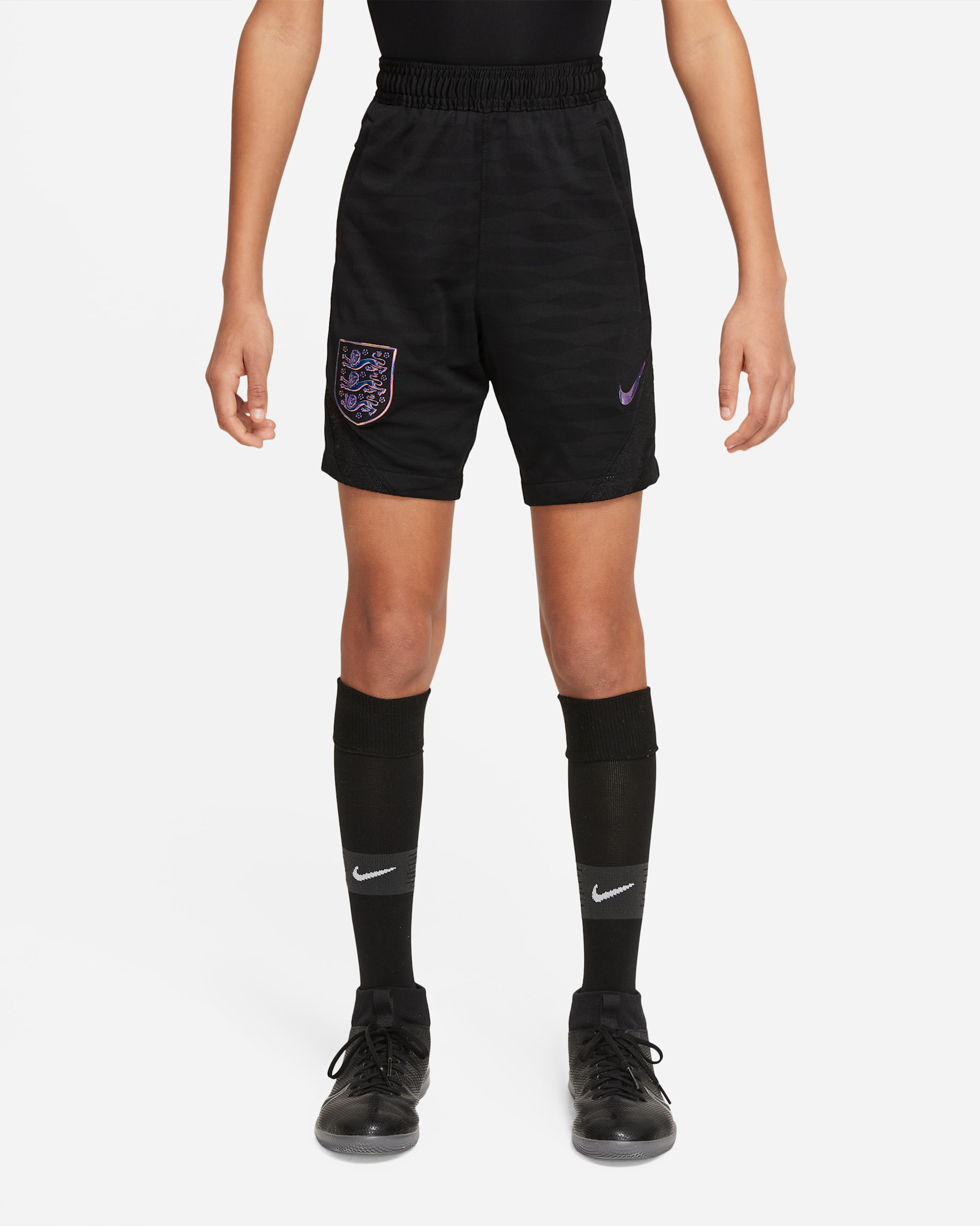 England Strike Big Kids' Nike Dri-FIT Soccer Shorts - Black
